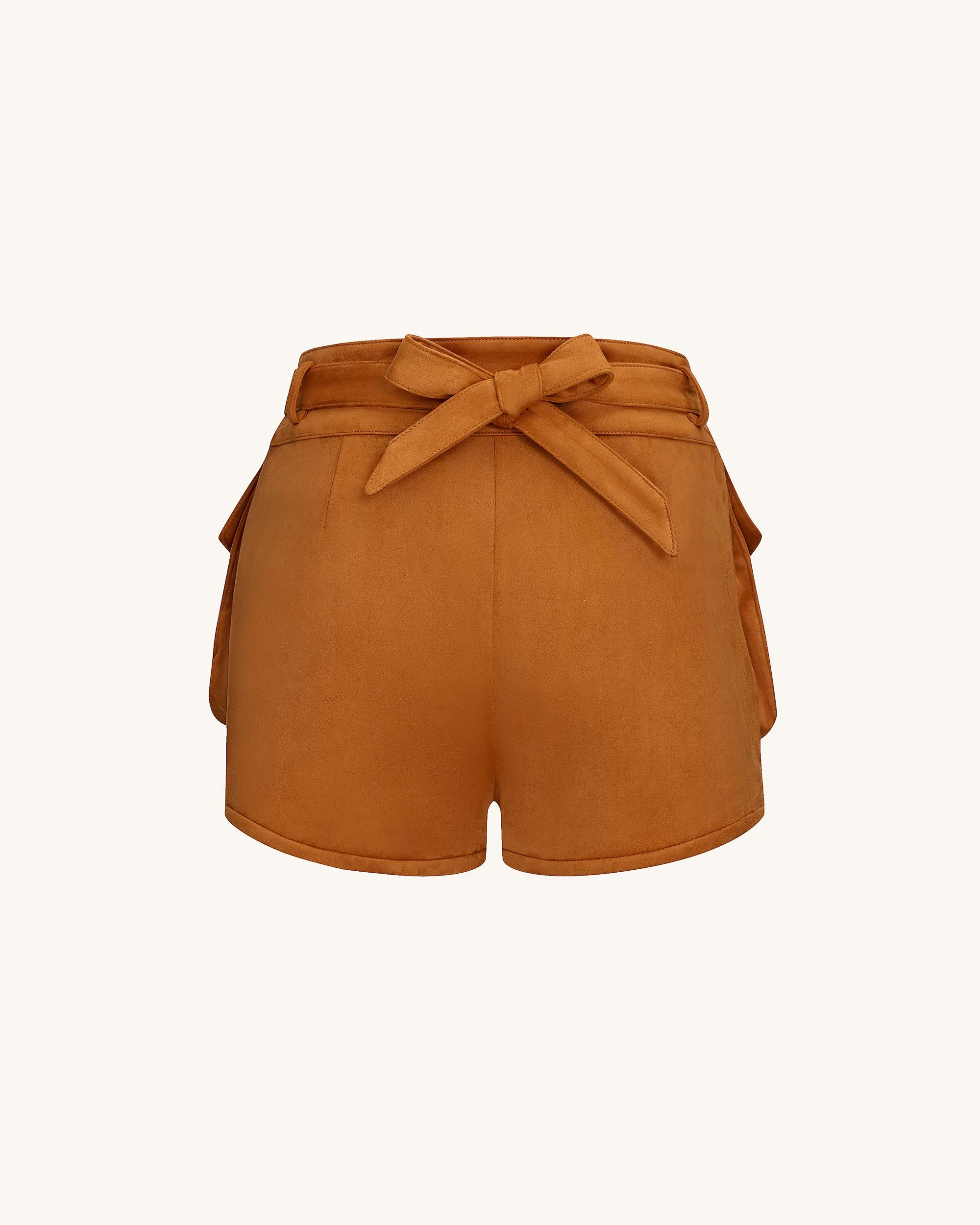 Abigail High-Waisted Utility-Shorts - Braun - Image 4