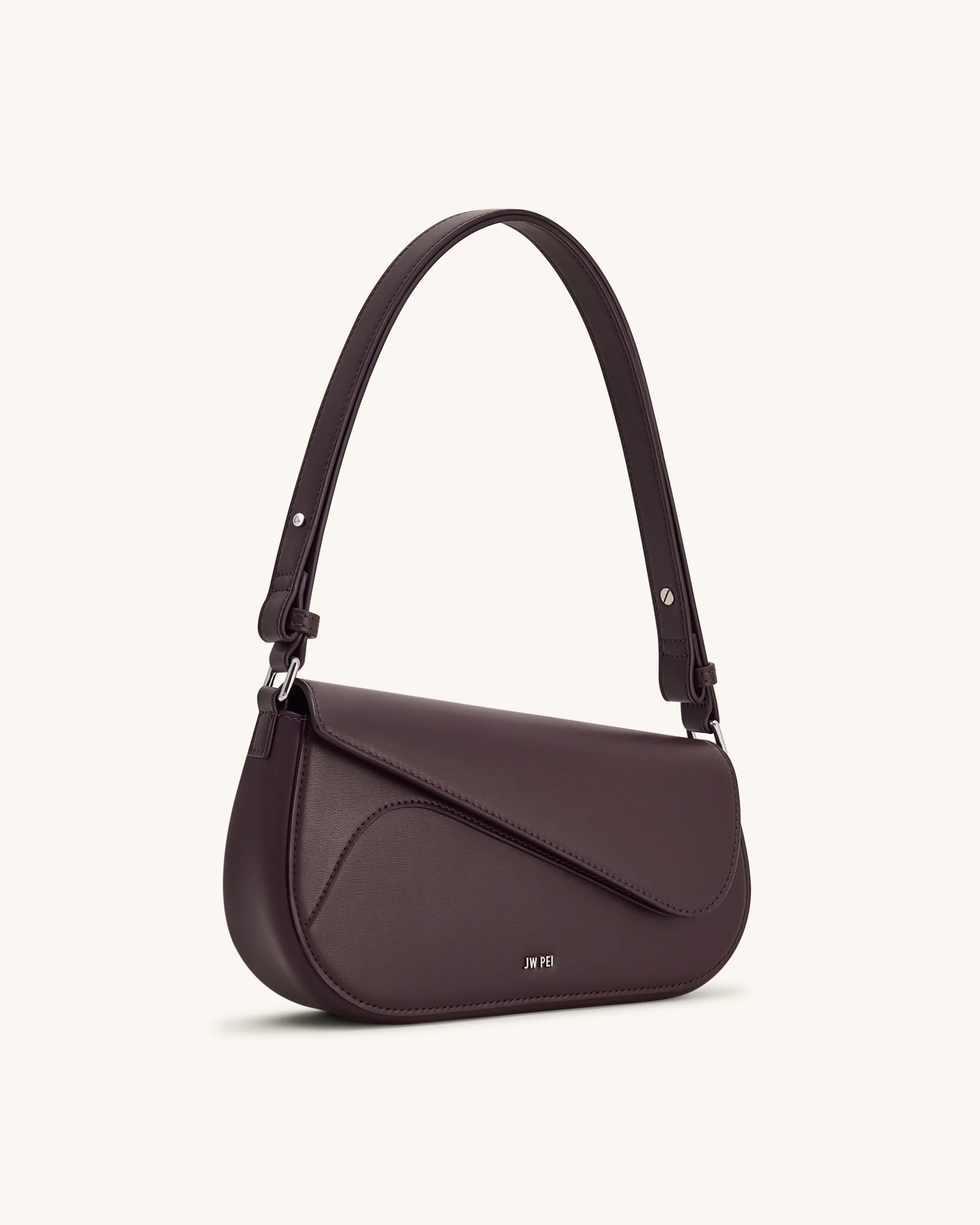 Addisyn Schultertasche – Dunkelbraun - Image 2
