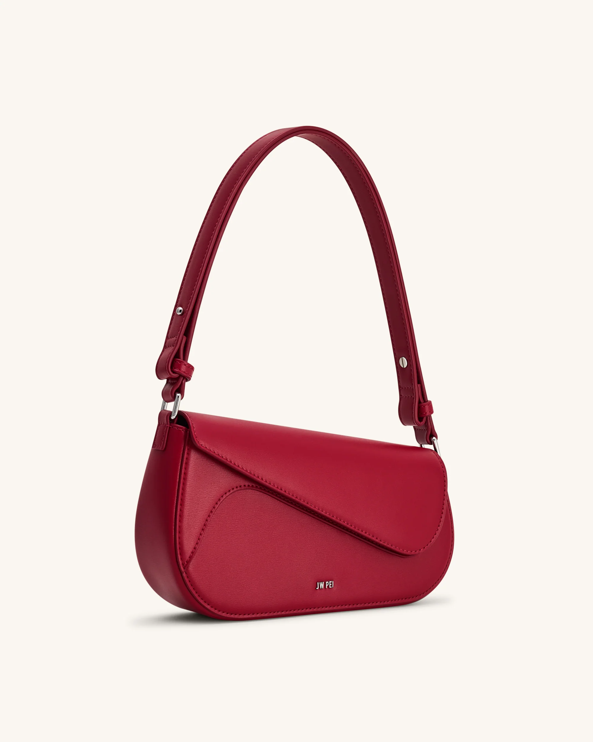 Addisyn Schultertasche - Tiefes Bordeaux - Image 2