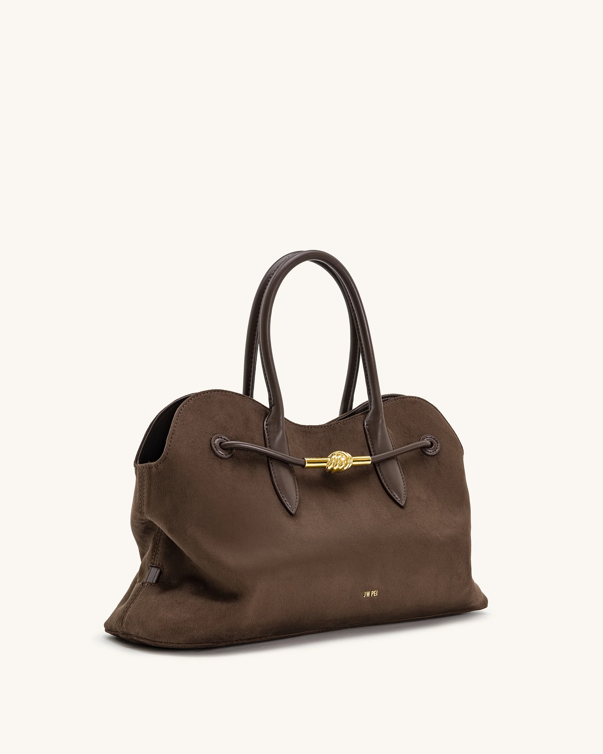 Adele Shopper mit Metall-Seilknoten - Mokkabraun - Image 2