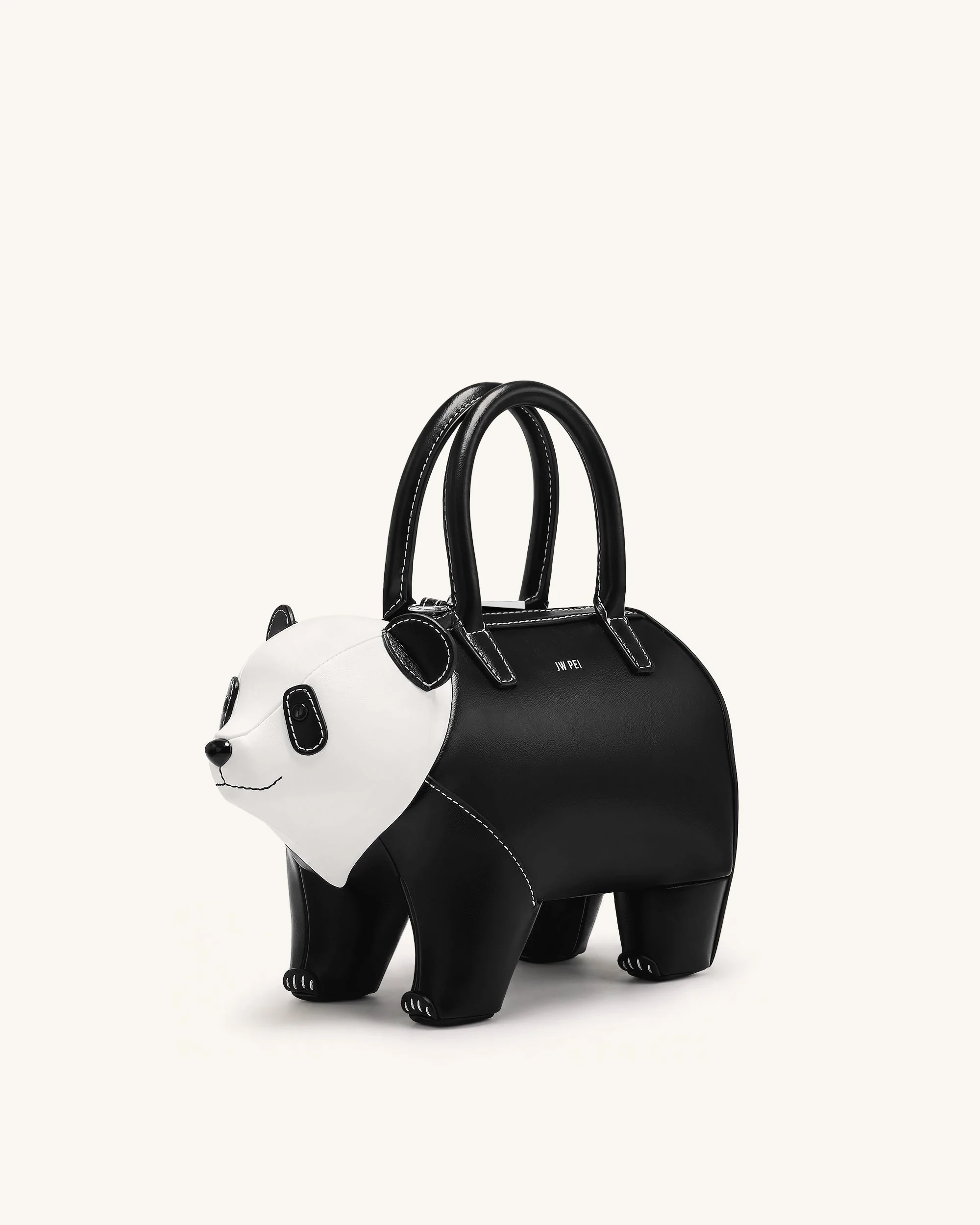 Adeline Panda-Handtasche - Schwarz - Image 3