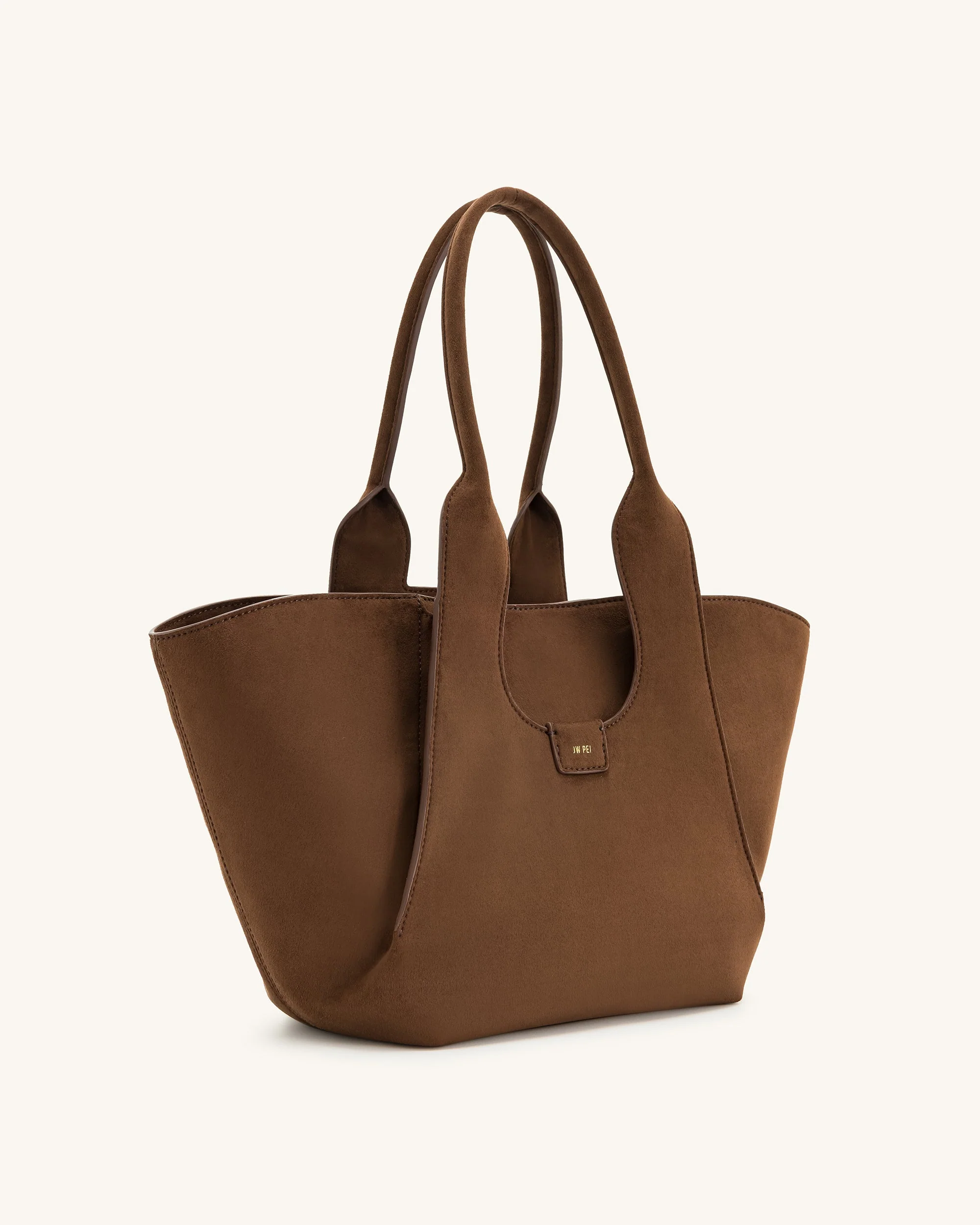 Cara Tasche aus Kunstwildleder - Mocha Braun - Image 2