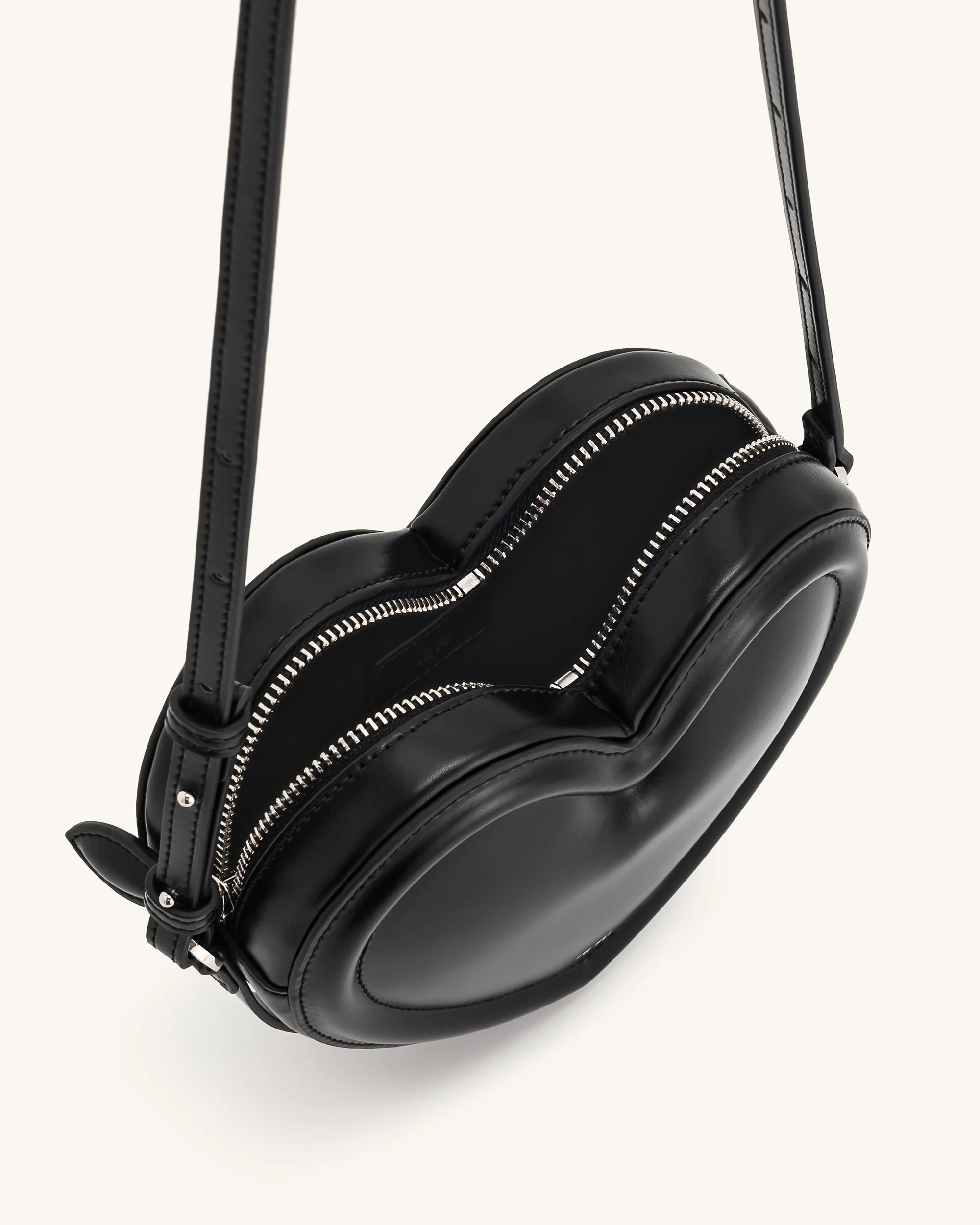 Arlene Herzförmige Tasche - Schwarz - Image 4