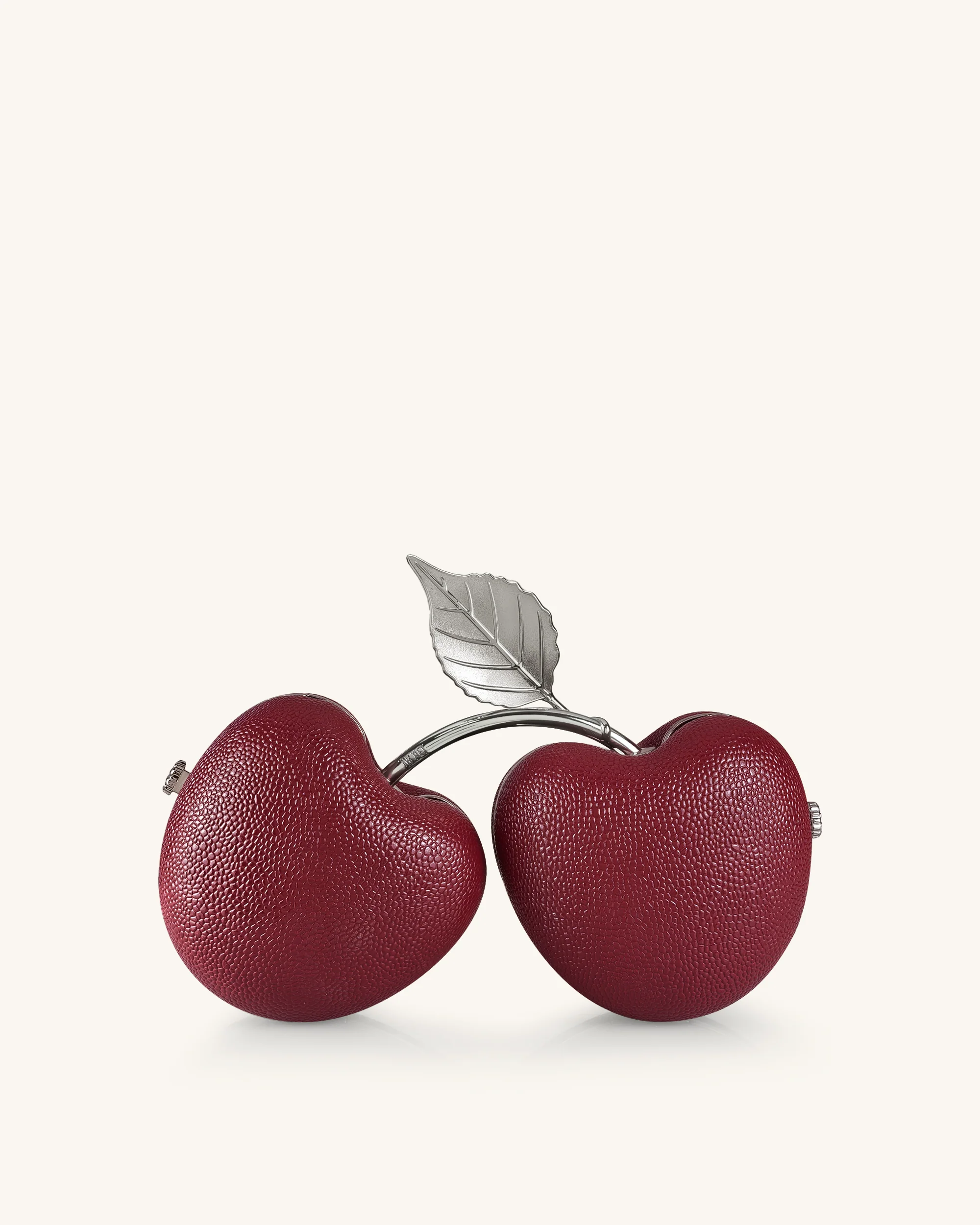Aureline Clutch in Kirschform – Rot
