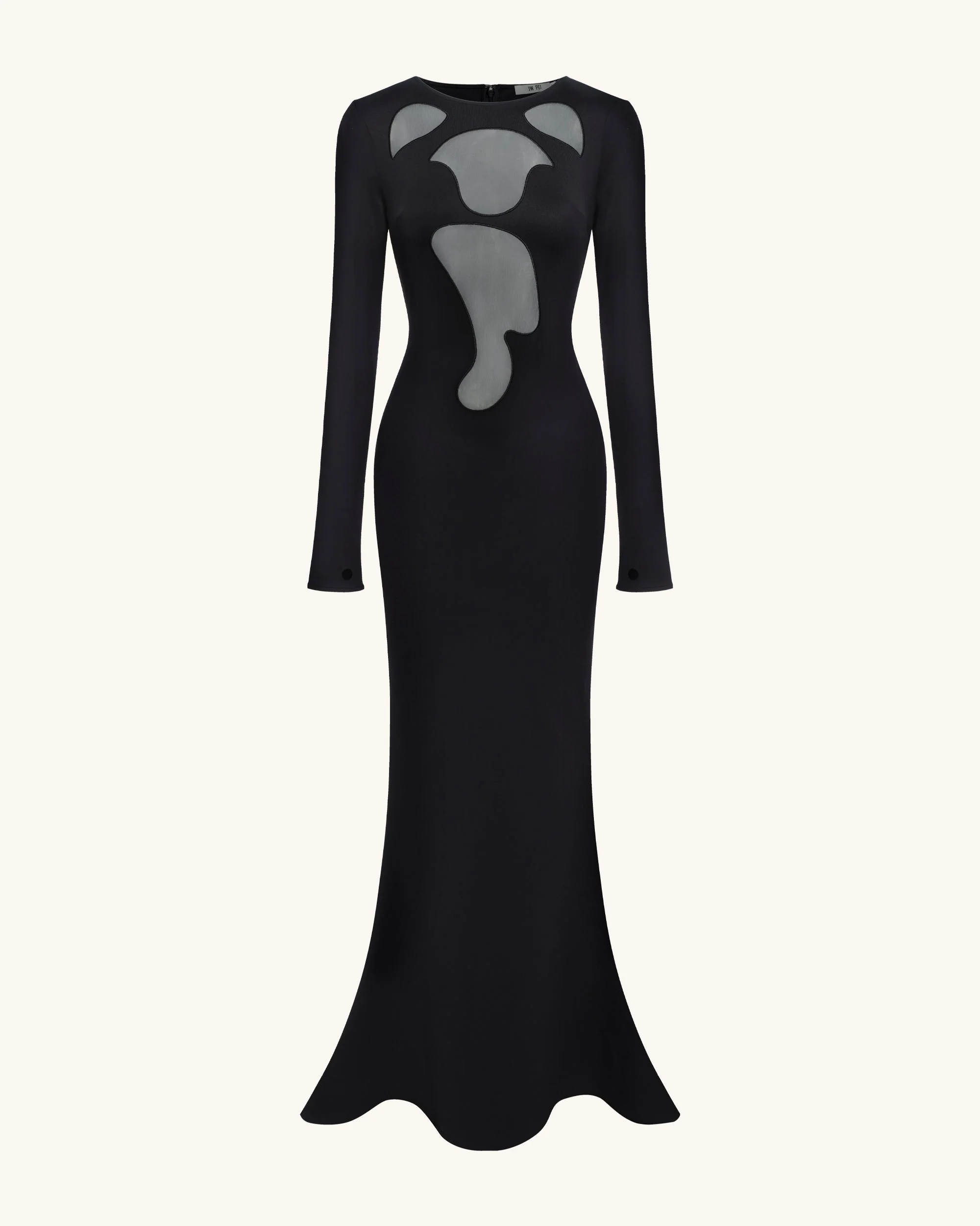 Ava Cutout Bodycon Kleid - Schwarz