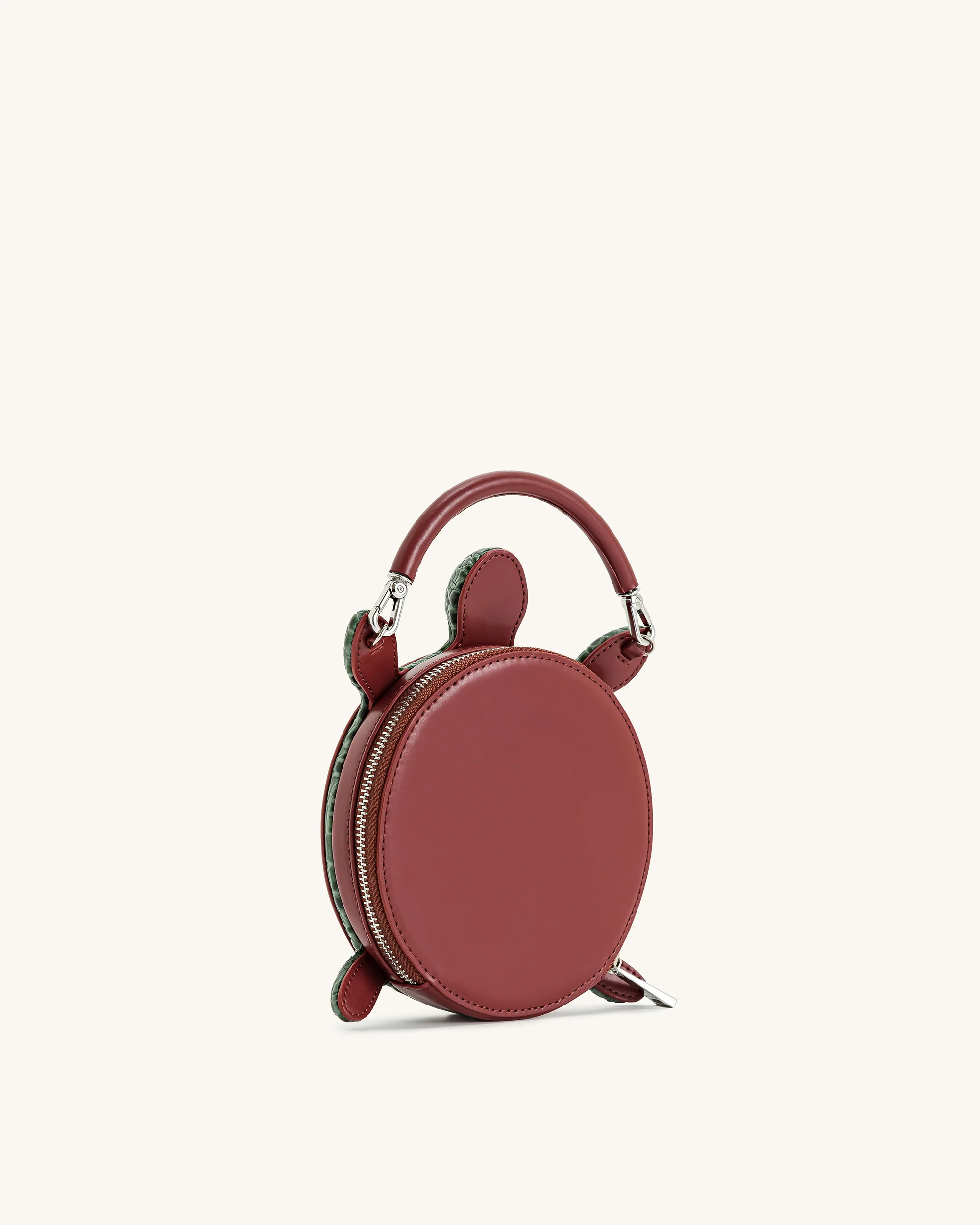 Ava Schildkrötenform Handtasche - Braun - Image 3