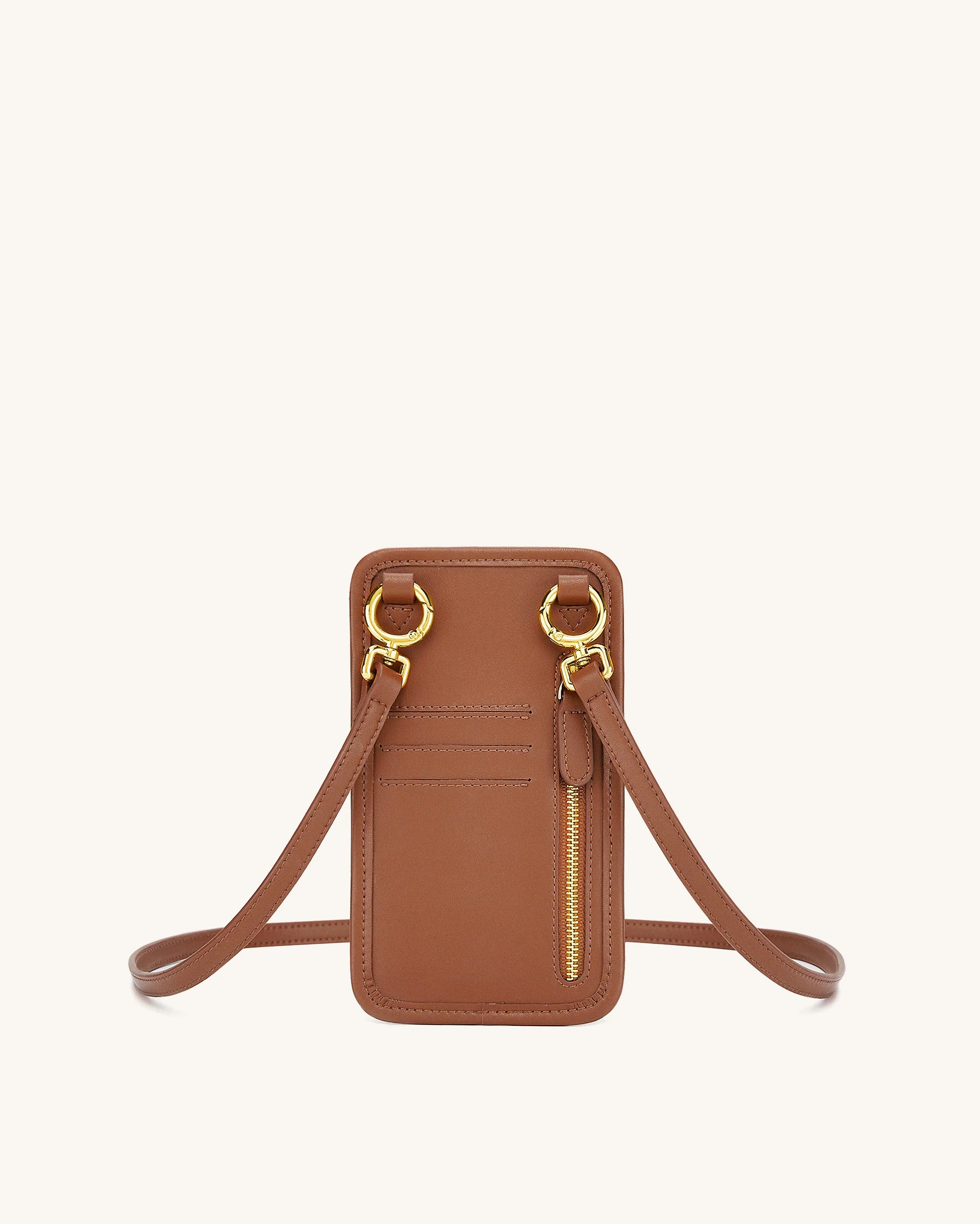Aylin Canvas Handytasche -Braun - Image 3
