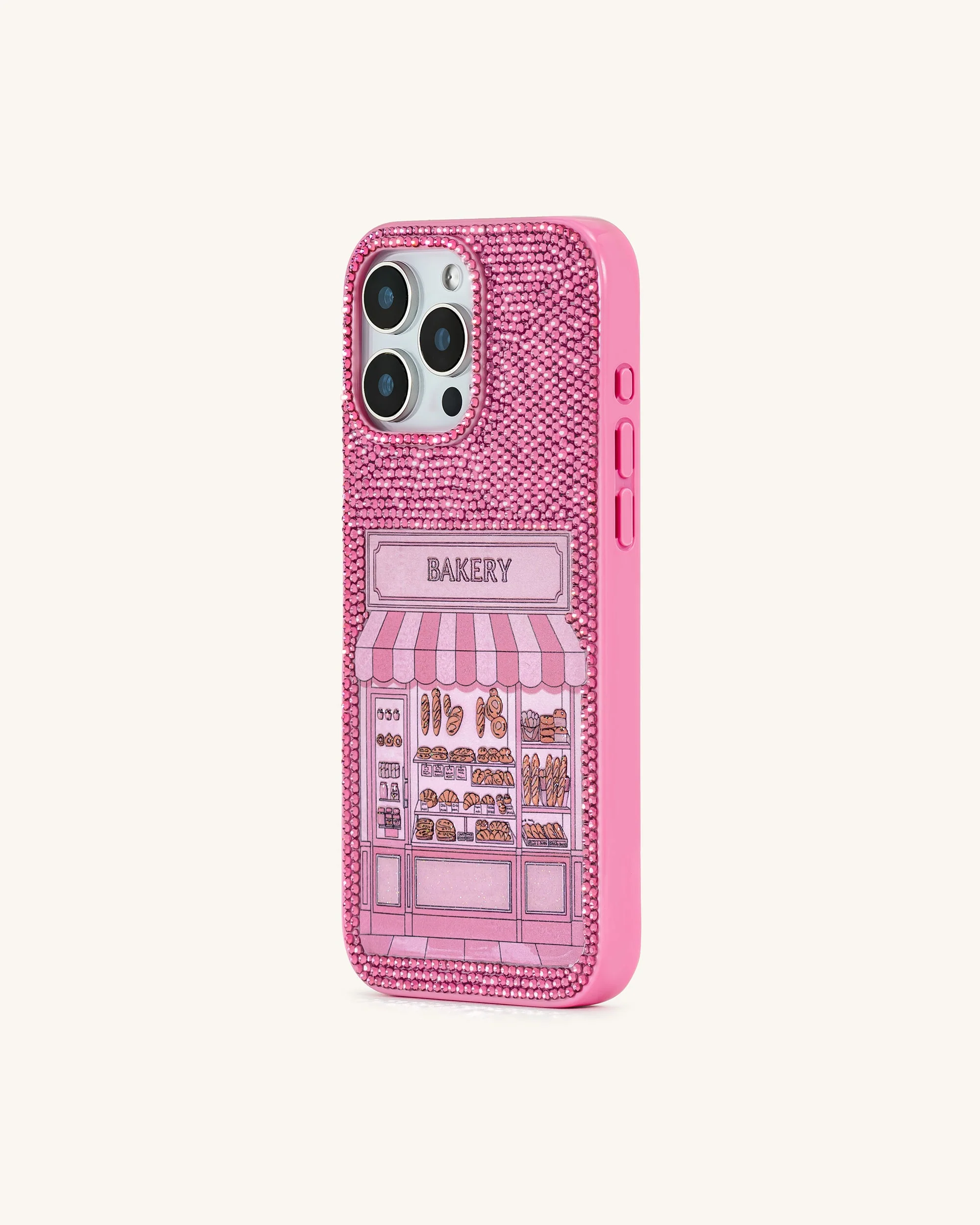 Bäckerei Handyhülle – Bunt/Rosa - Image 2