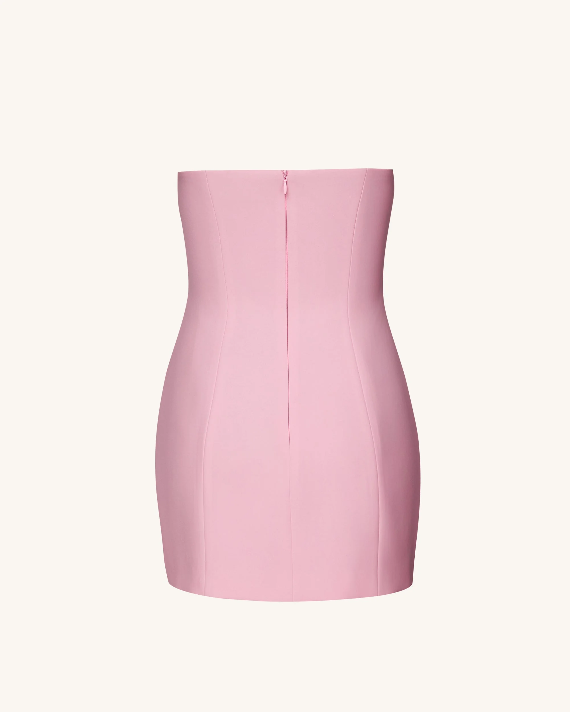 Blossoming Elegance Schulterfreies Kleid – Rosa - Image 4