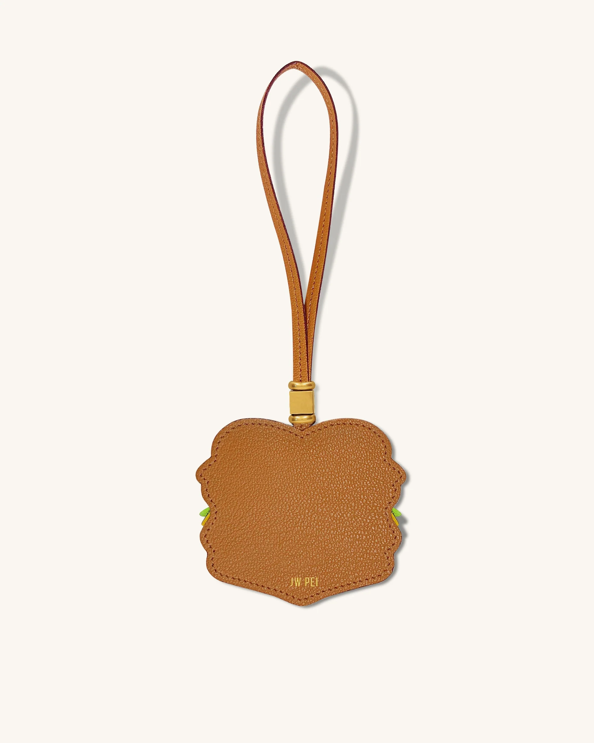 Burger Bag Charm - Braun - Image 4