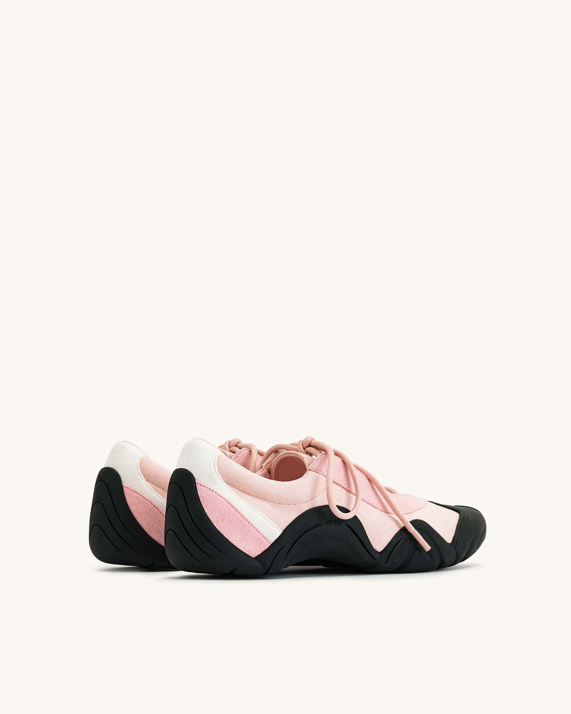Caitlin Schnür-Ballerina-Sneaker – Rosa - Image 4
