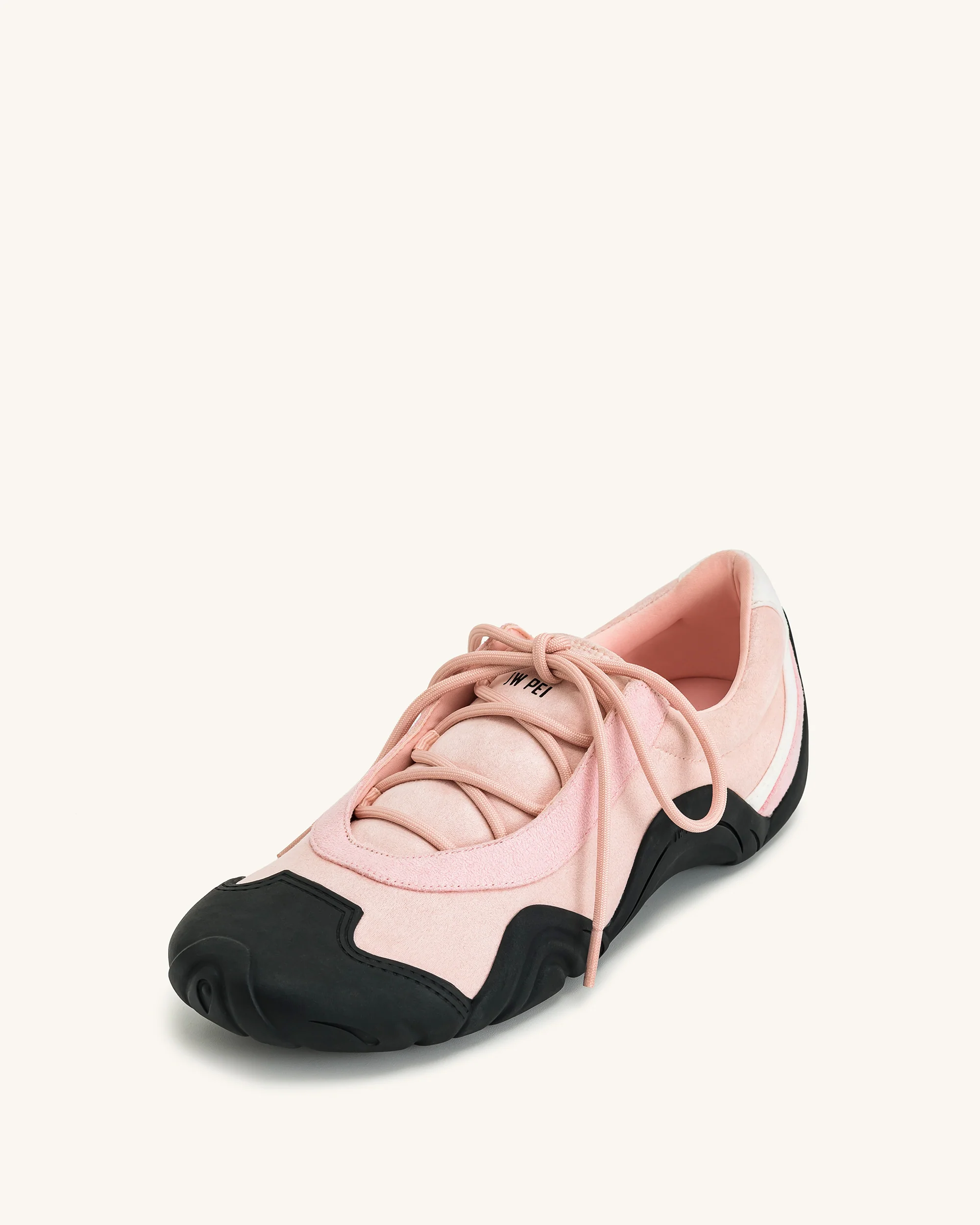 Caitlin Schnür-Ballerina-Sneaker – Rosa - Image 5