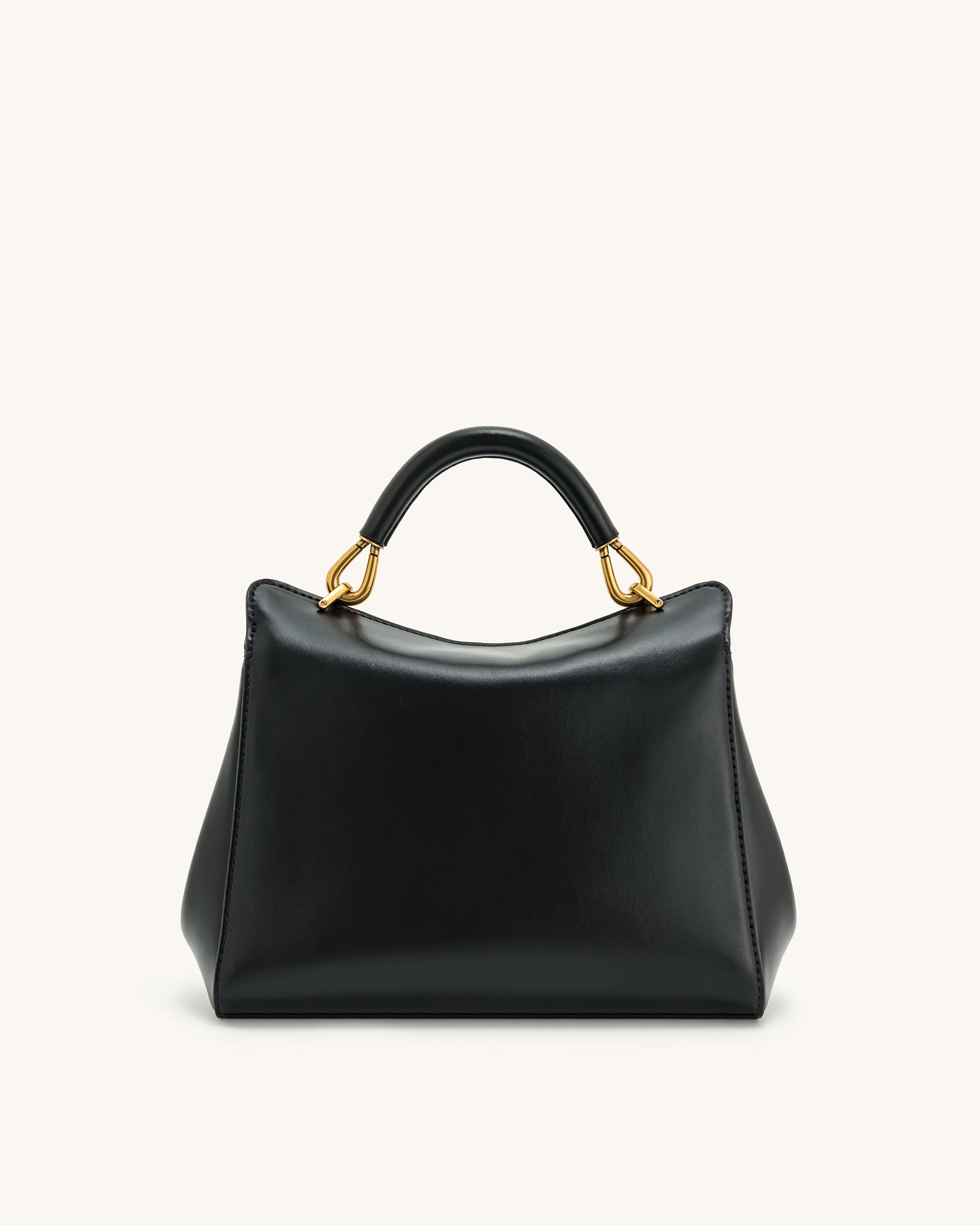 Lucia Klassische Top-Handtasche - Schwarz - Image 4