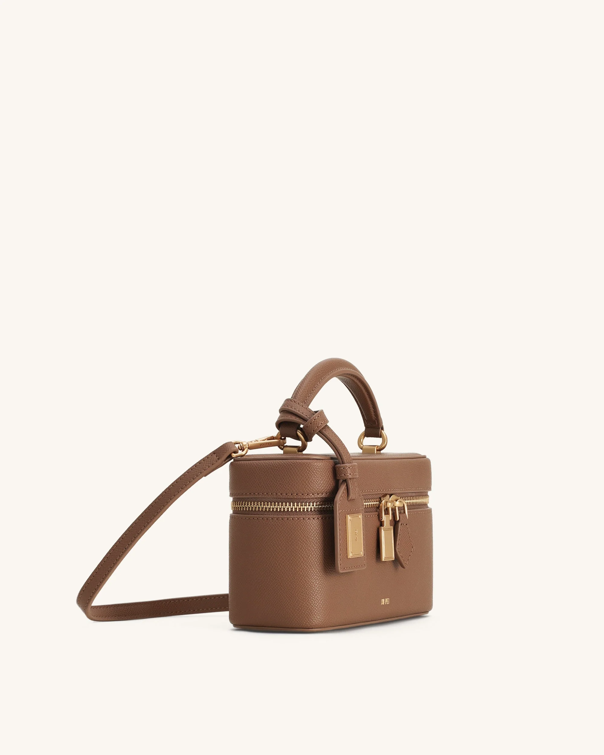 Cleo Box Shape Top Handle Tasche - Braun - Image 2