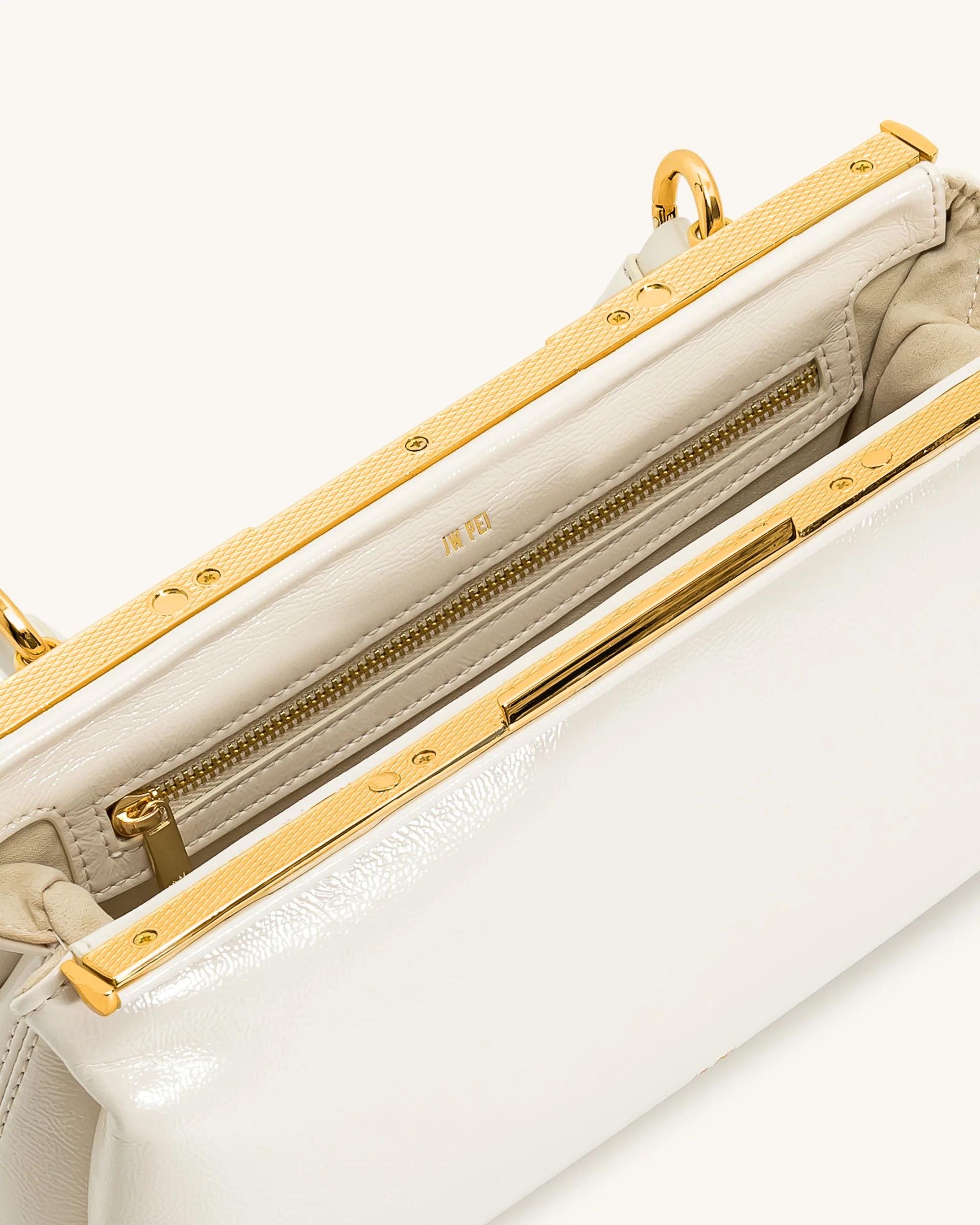 Danna Top-Griff-Tasche - Weiß - Image 4