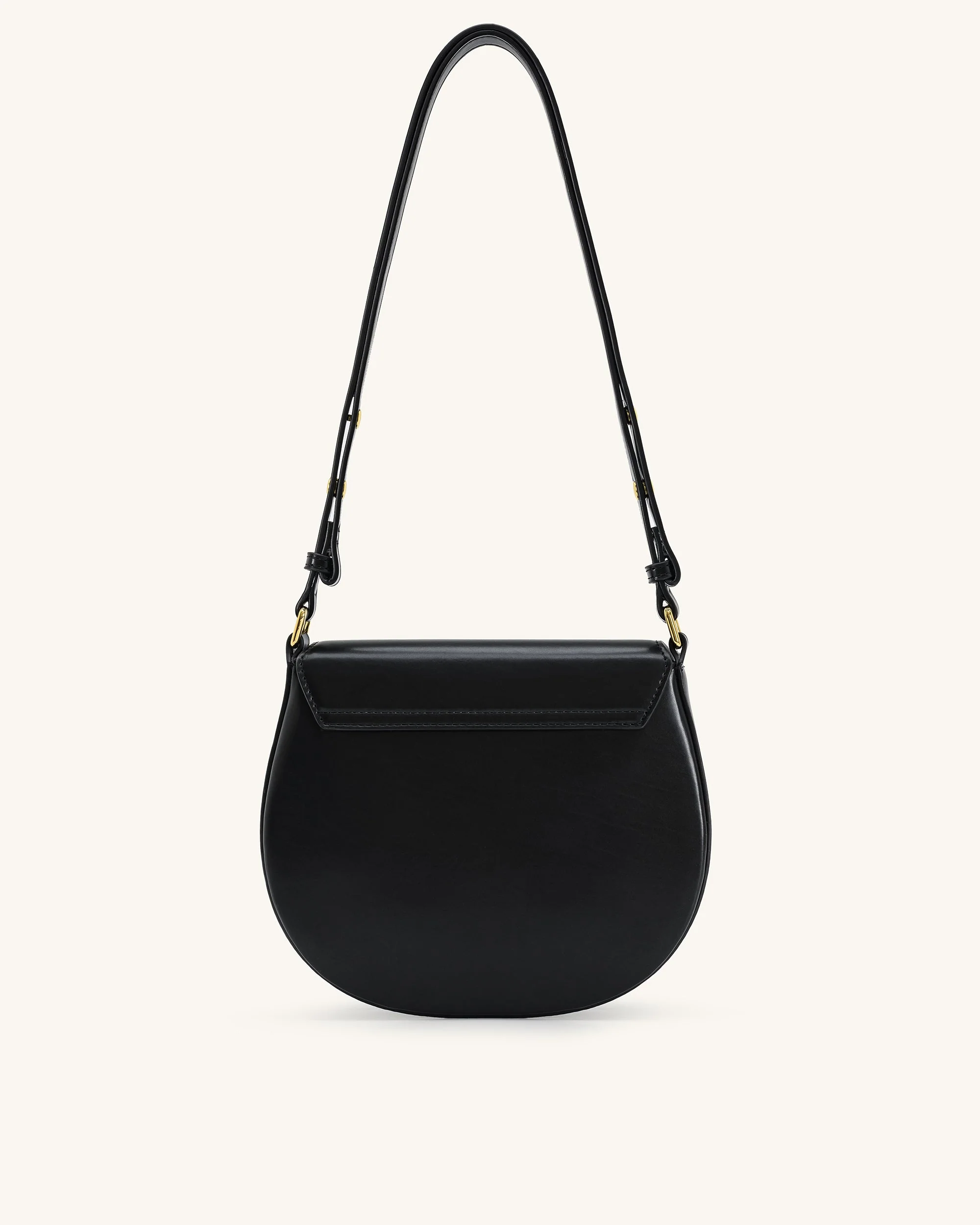 Diana Ringklappen-Satteltasche - Schwarz - Image 4