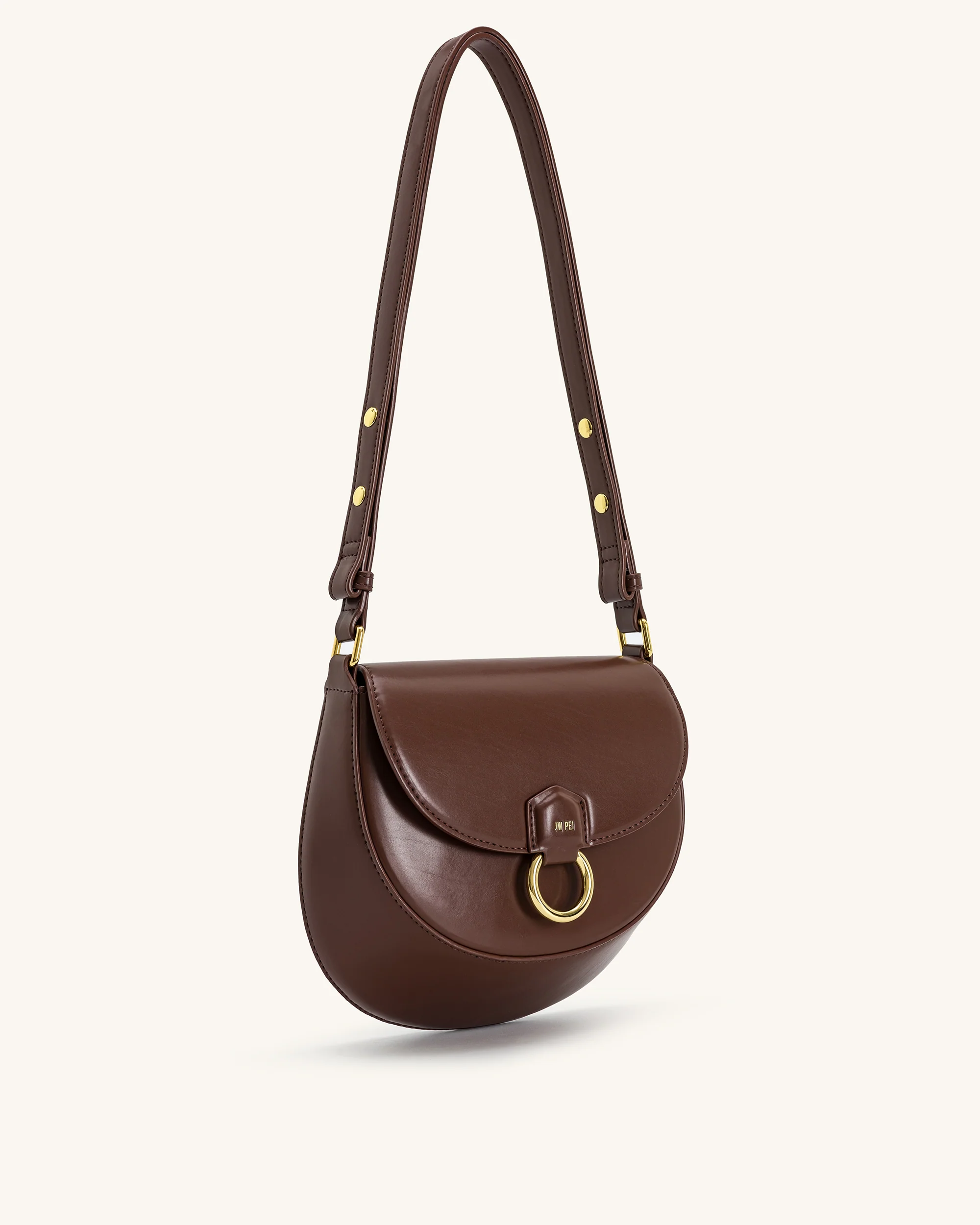 Diana Ringklappen-Satteltasche - Braun - Image 2