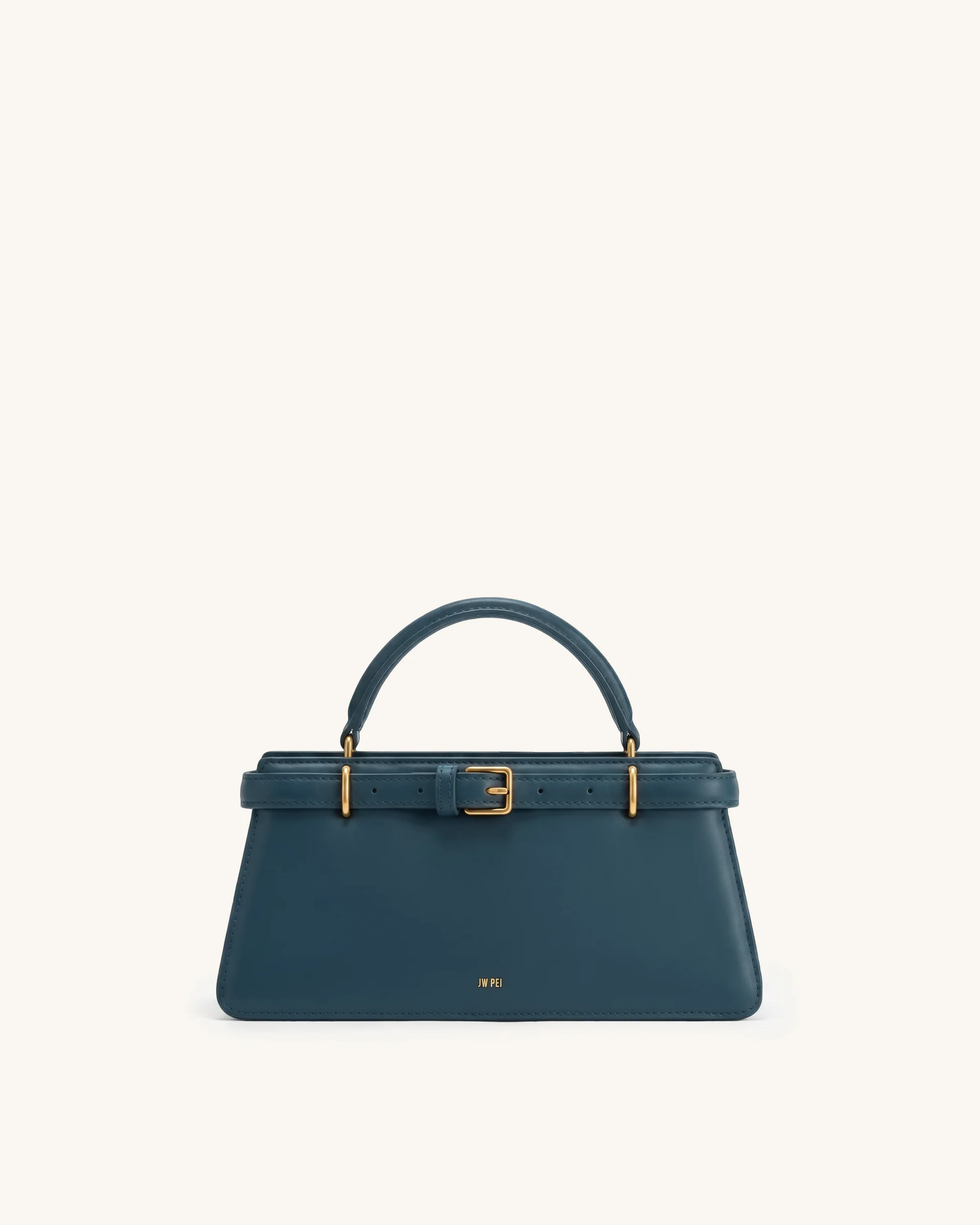 Elena Klassische Henkeltasche - Navyblau