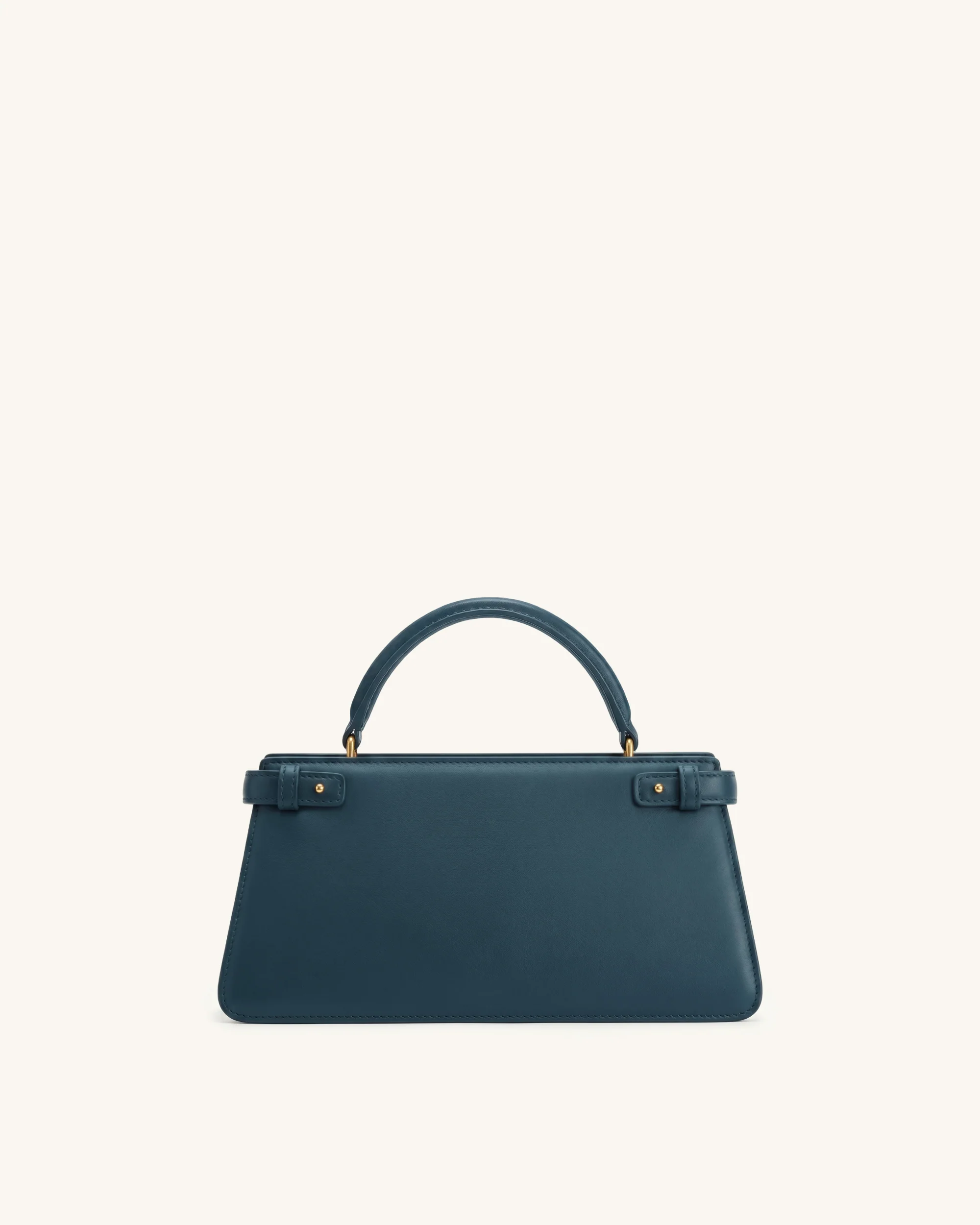 Elena Klassische Henkeltasche - Navyblau - Image 3