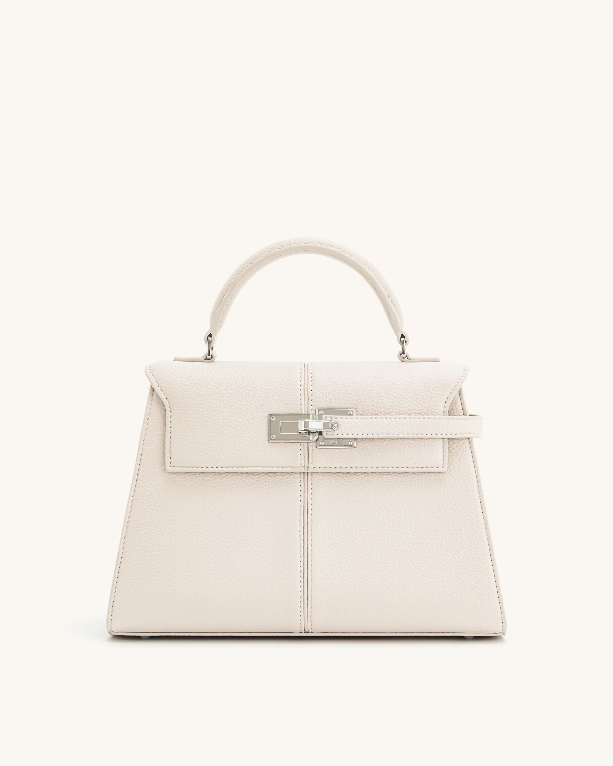 Elise Große Henkeltasche - Weiß