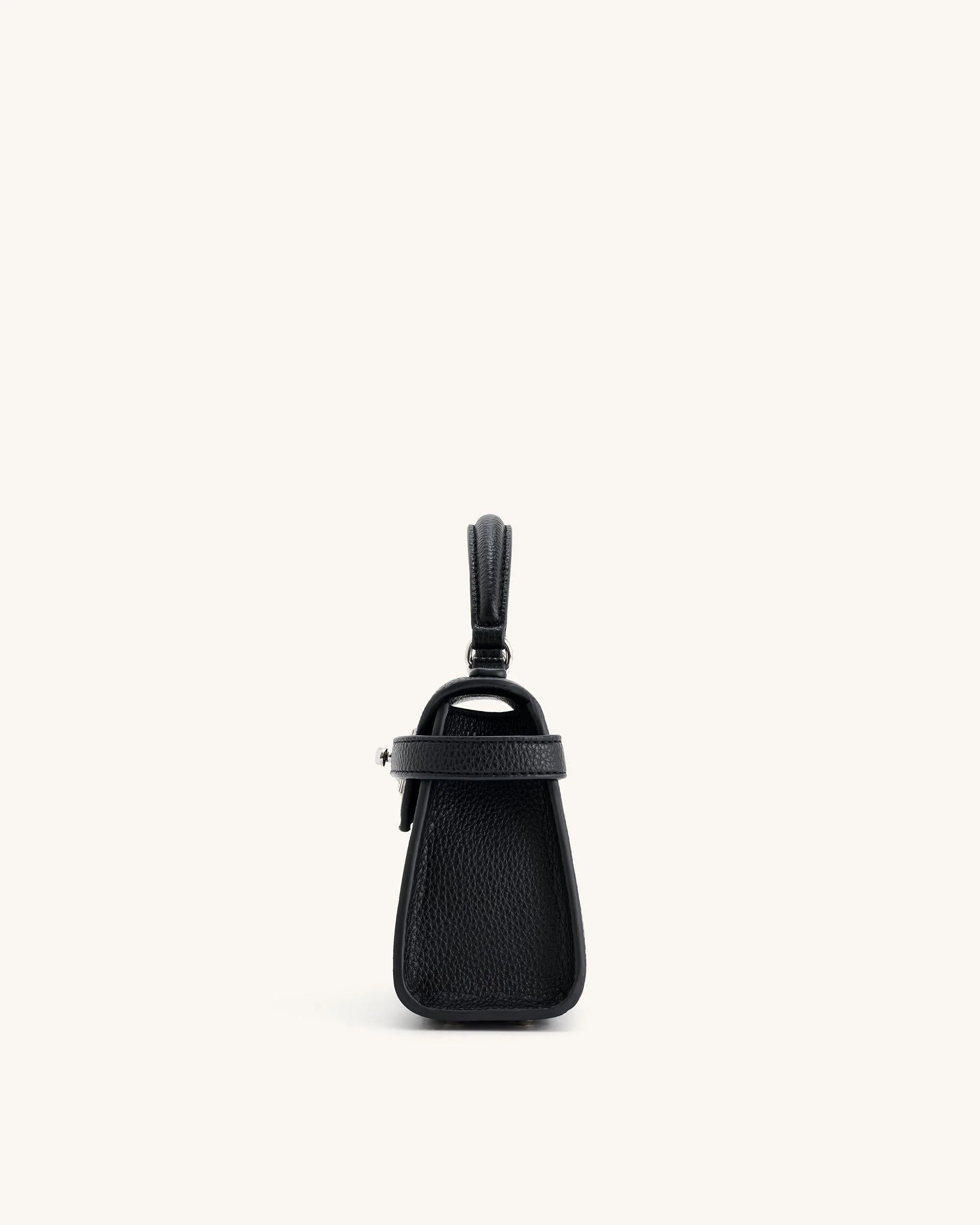 Elise Henkeltasche - Schwarz - Image 5