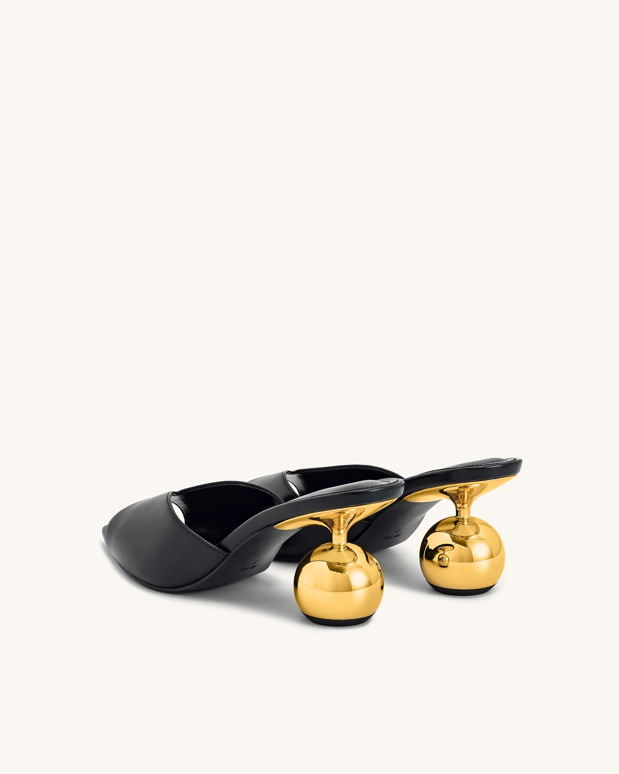 Ellie Mules mit Kugelabsatz – Schwarz - Image 5