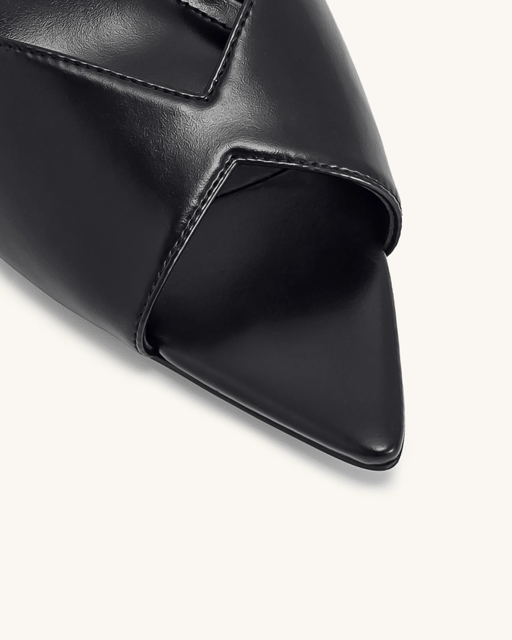 Ellie Mules mit Kugelabsatz – Schwarz - Image 6