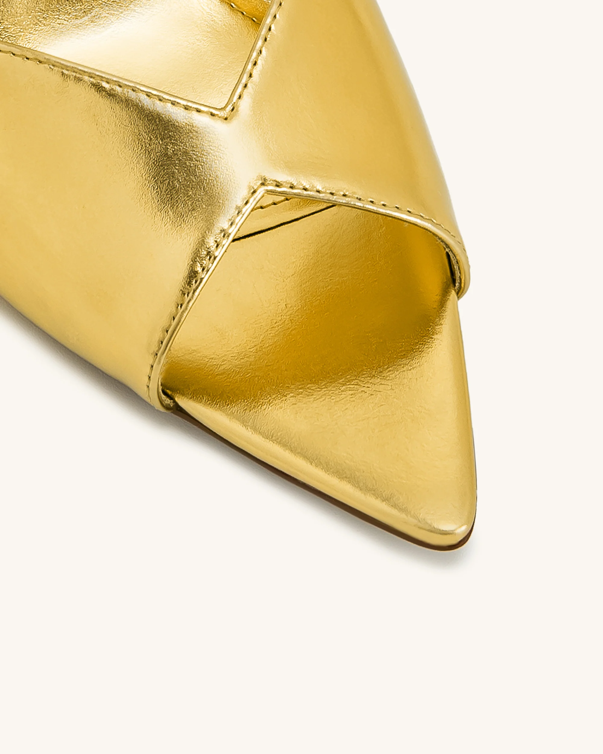 Ellie Mules mit Kugelabsatz - Gold - Image 6