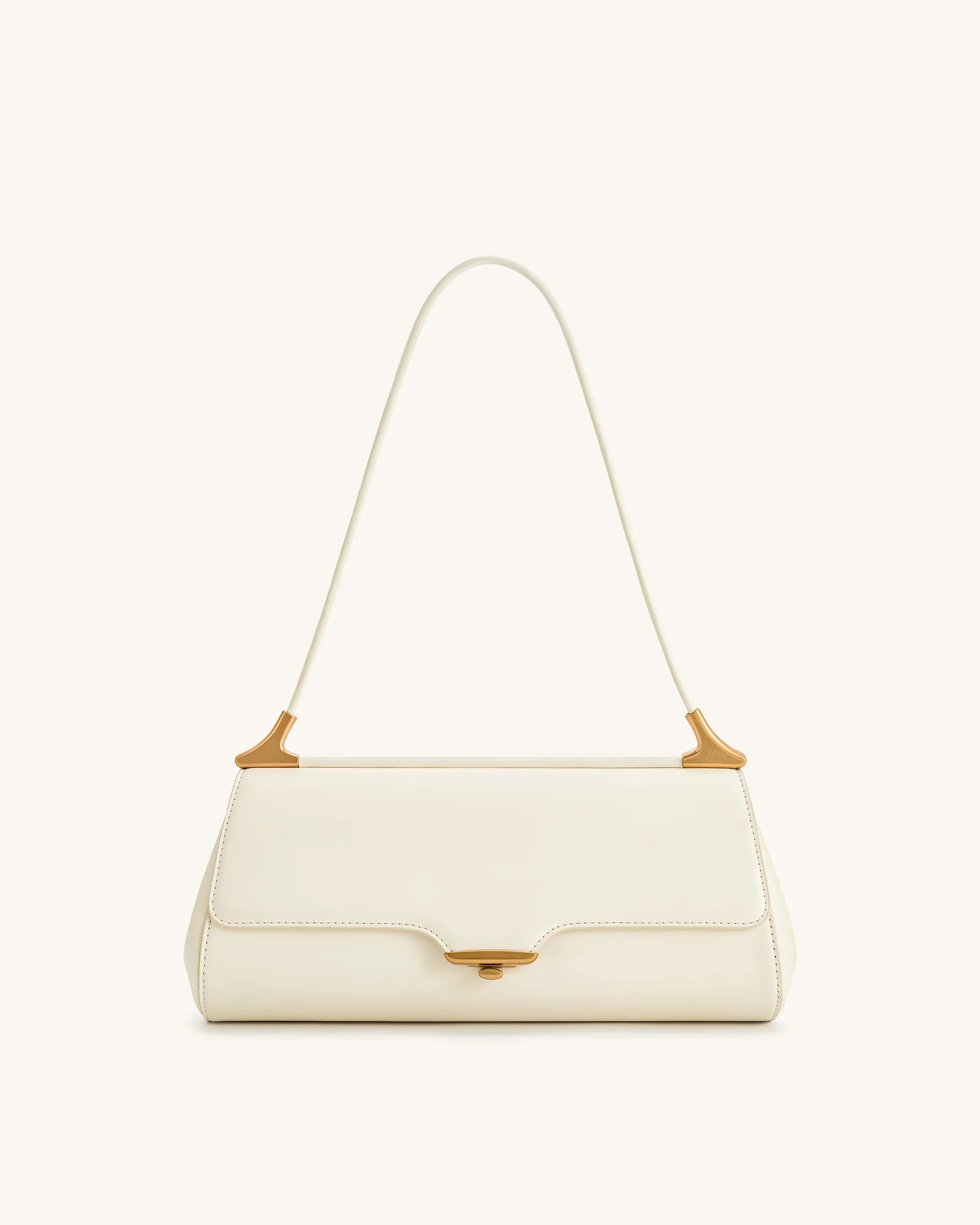 Eloise Schultertasche - Weiß