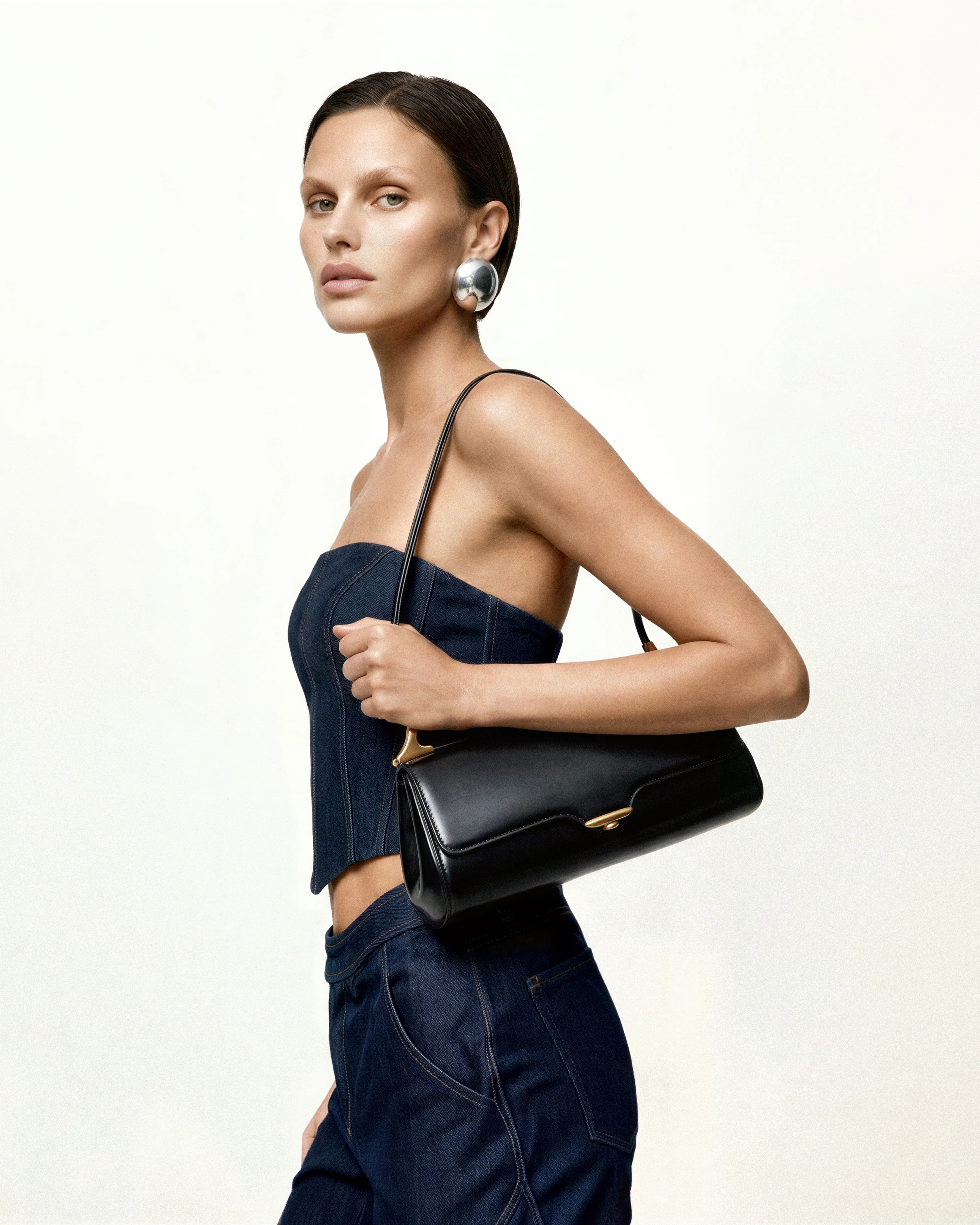 Eloise Schultertasche - Schwarz - Image 2
