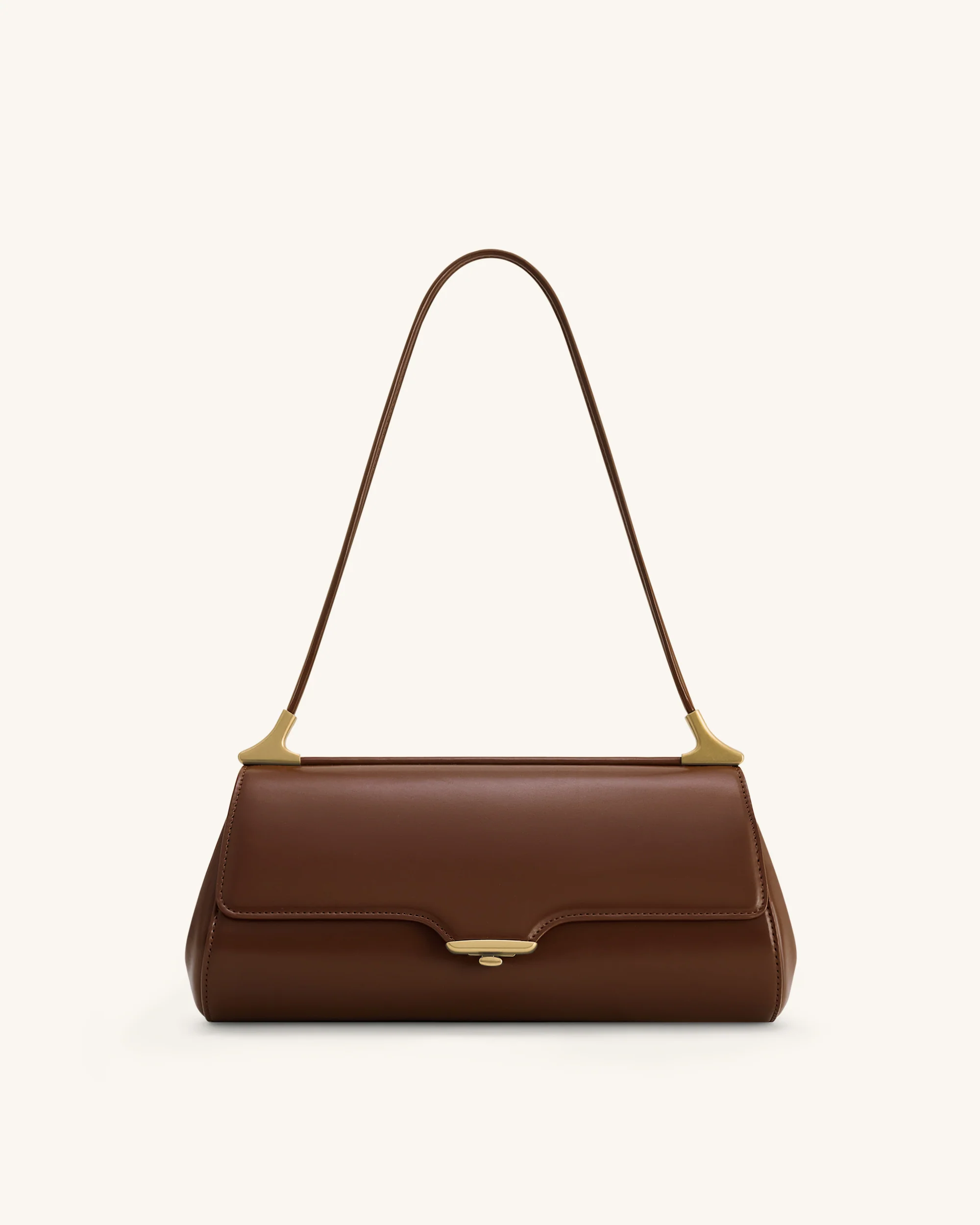 Eloise Schultertasche - Tiefbraun