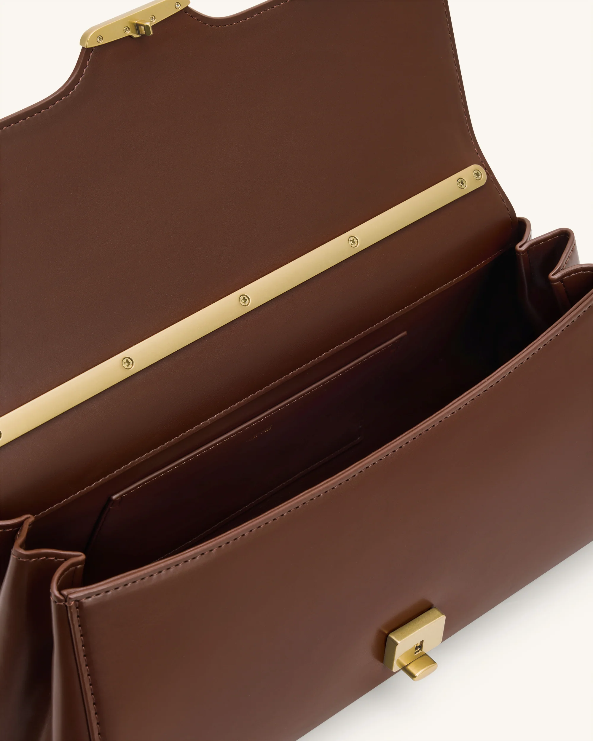 Eloise Schultertasche - Tiefbraun - Image 4