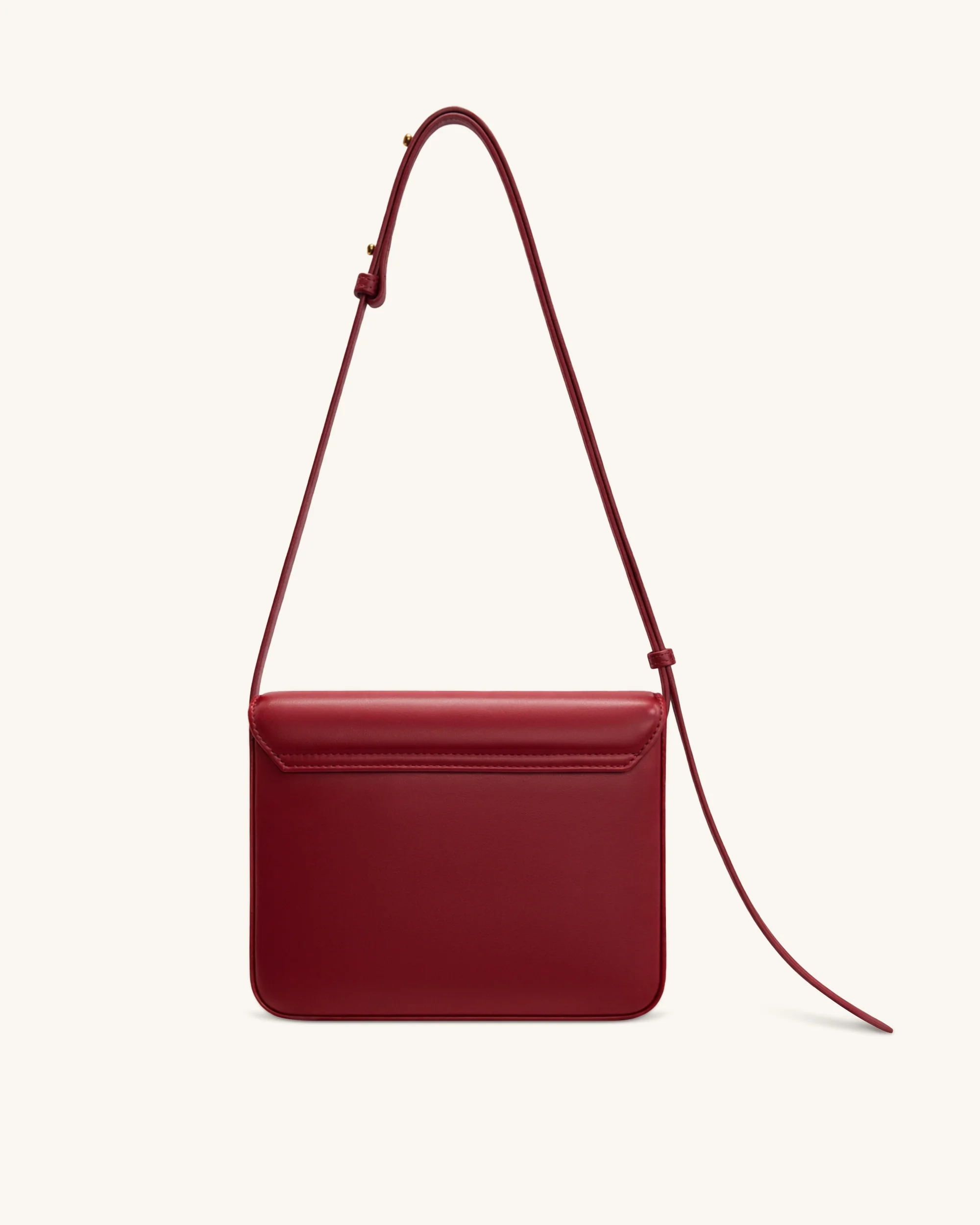 Evania Schultertasche mit Schloss-Detail - Rot - Image 3