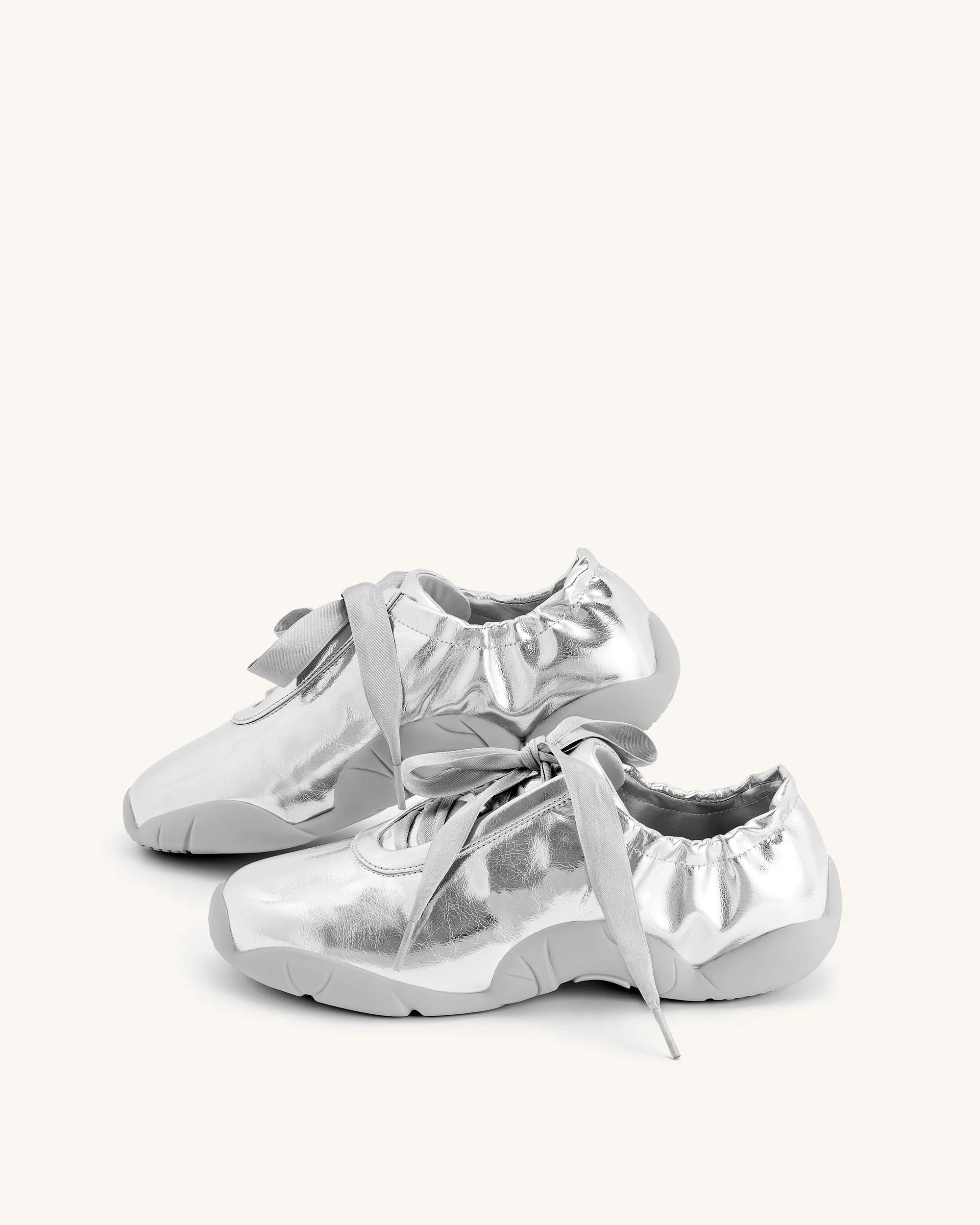 Flavia Ballerina Sneakers - Silber - Image 3