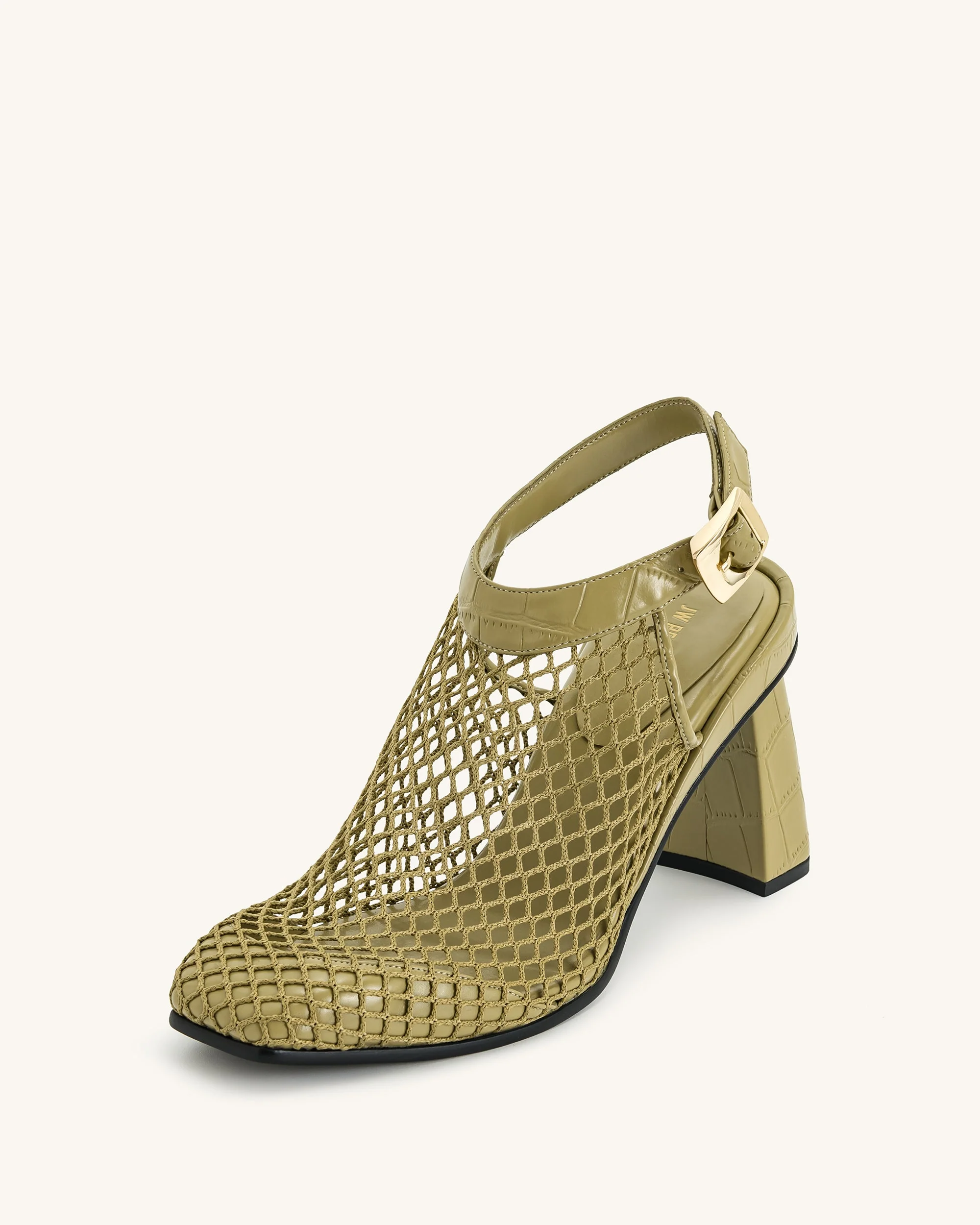 Genesis Absatzsandalen - Olivgrün - Image 6