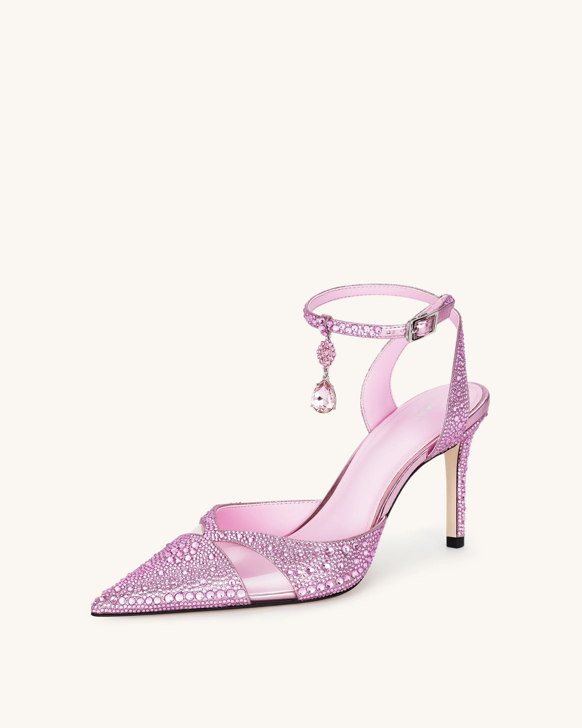 Haidi Künstliche Kristall-Pumps - Rosa - Image 6