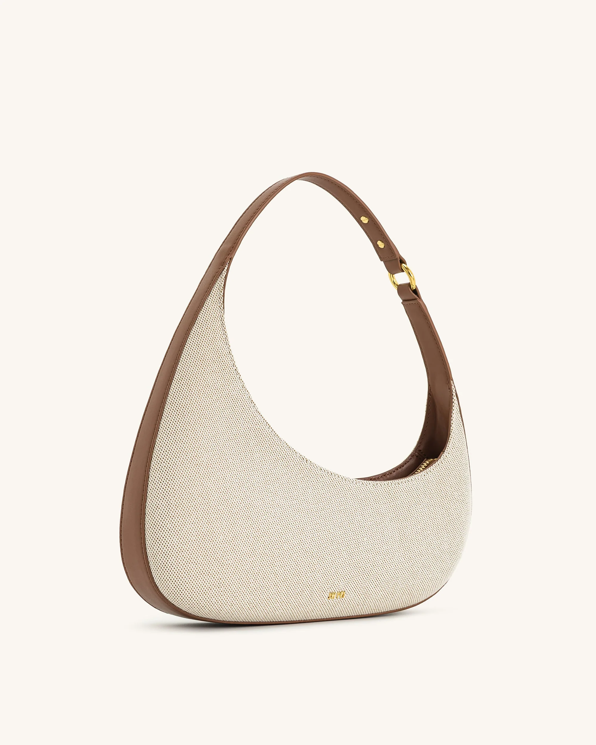 Harlee Schultertasche - Braunes Canvas - Image 3