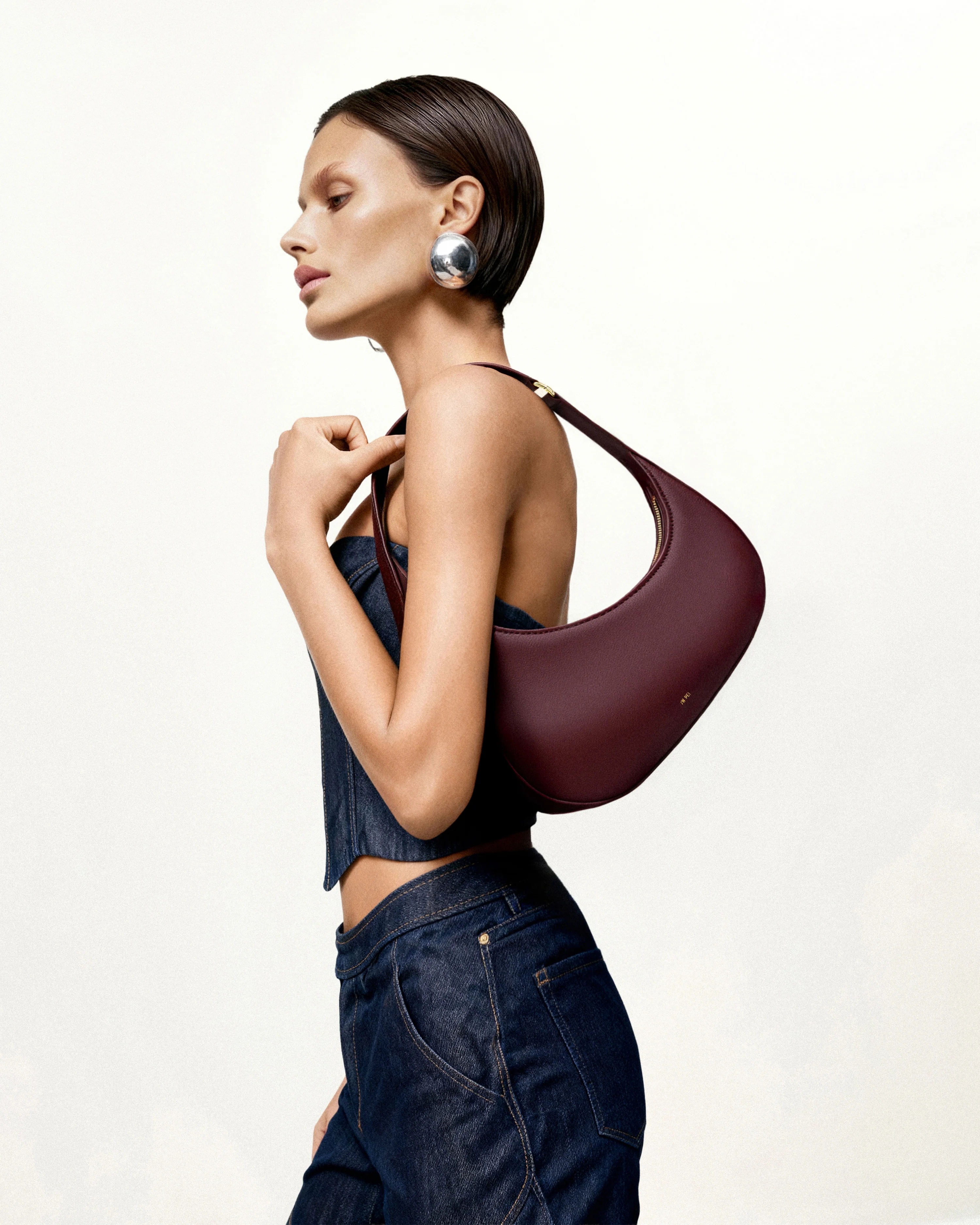 Harlee Schultertasche - Claret - Image 2