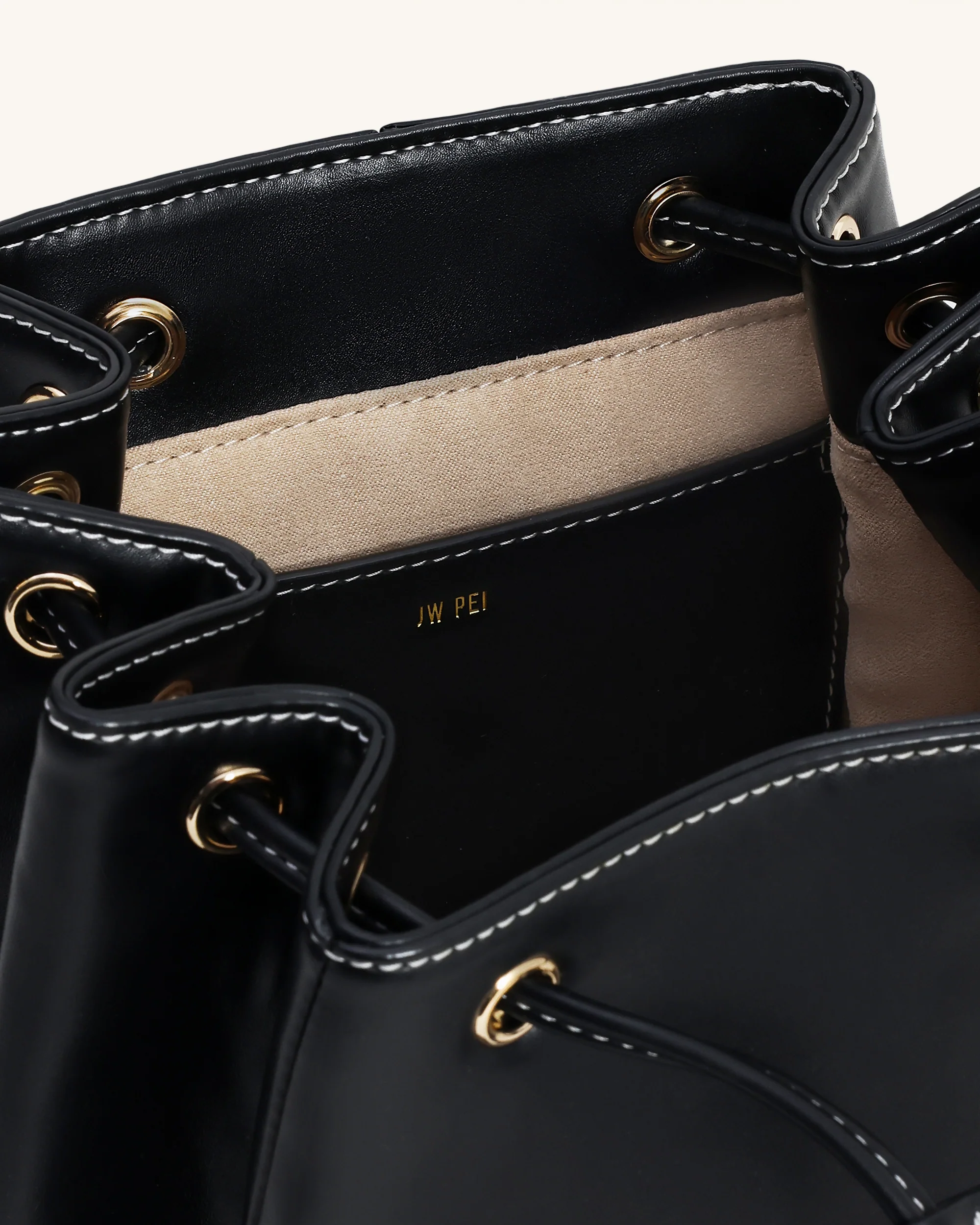 Harper Schnallentaschen-Rucksack - Schwarz - Image 4