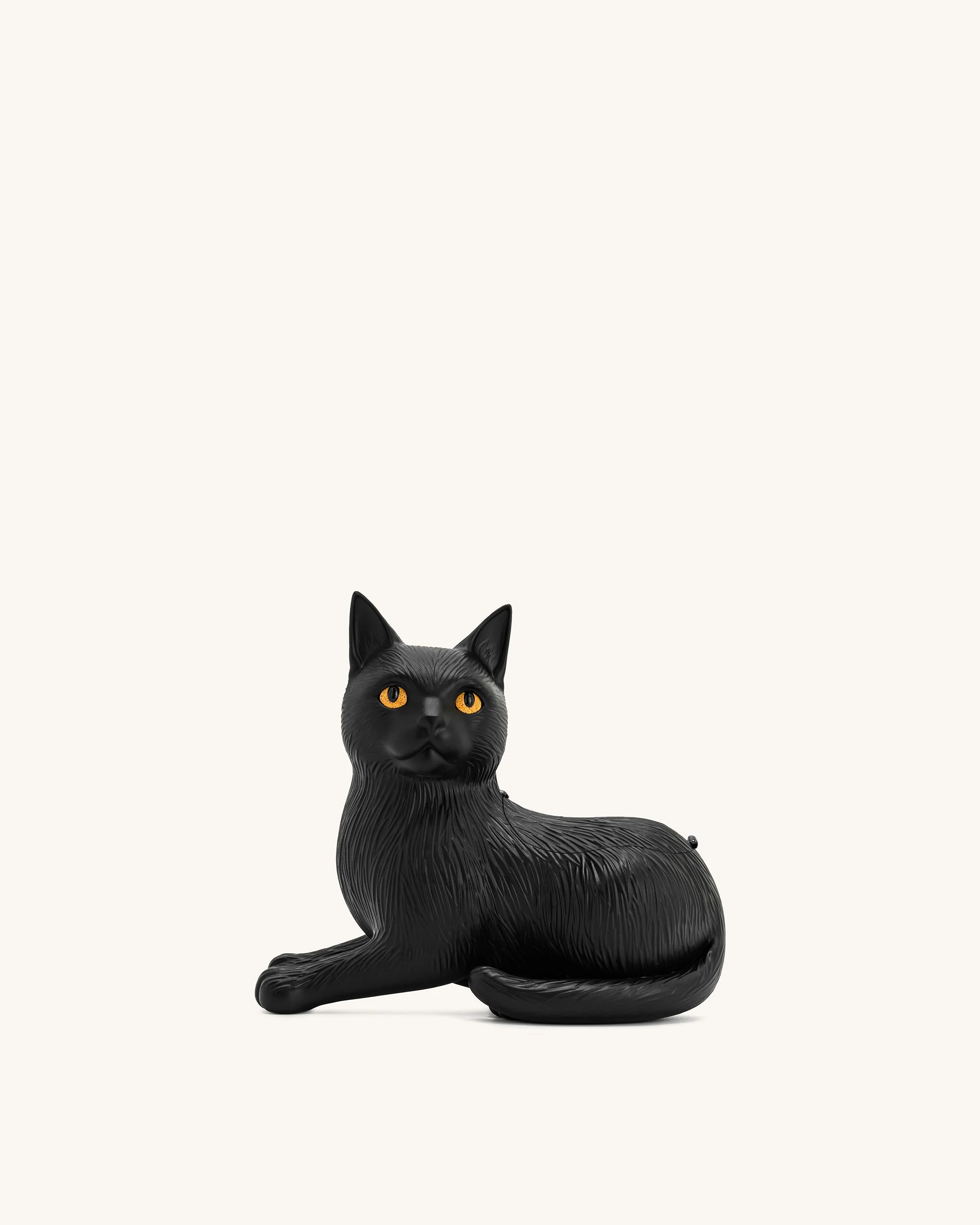Hedy Clutch in Katzenform – Schwarz
