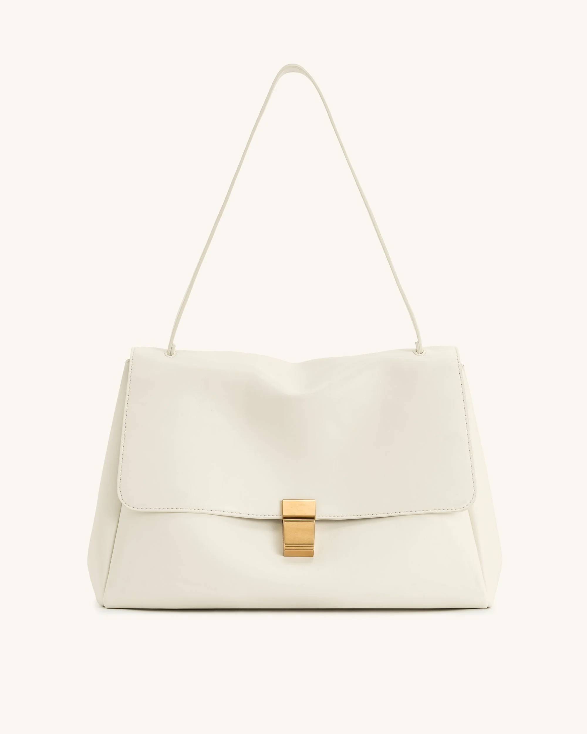 Hilary Schultertasche - Weiß
