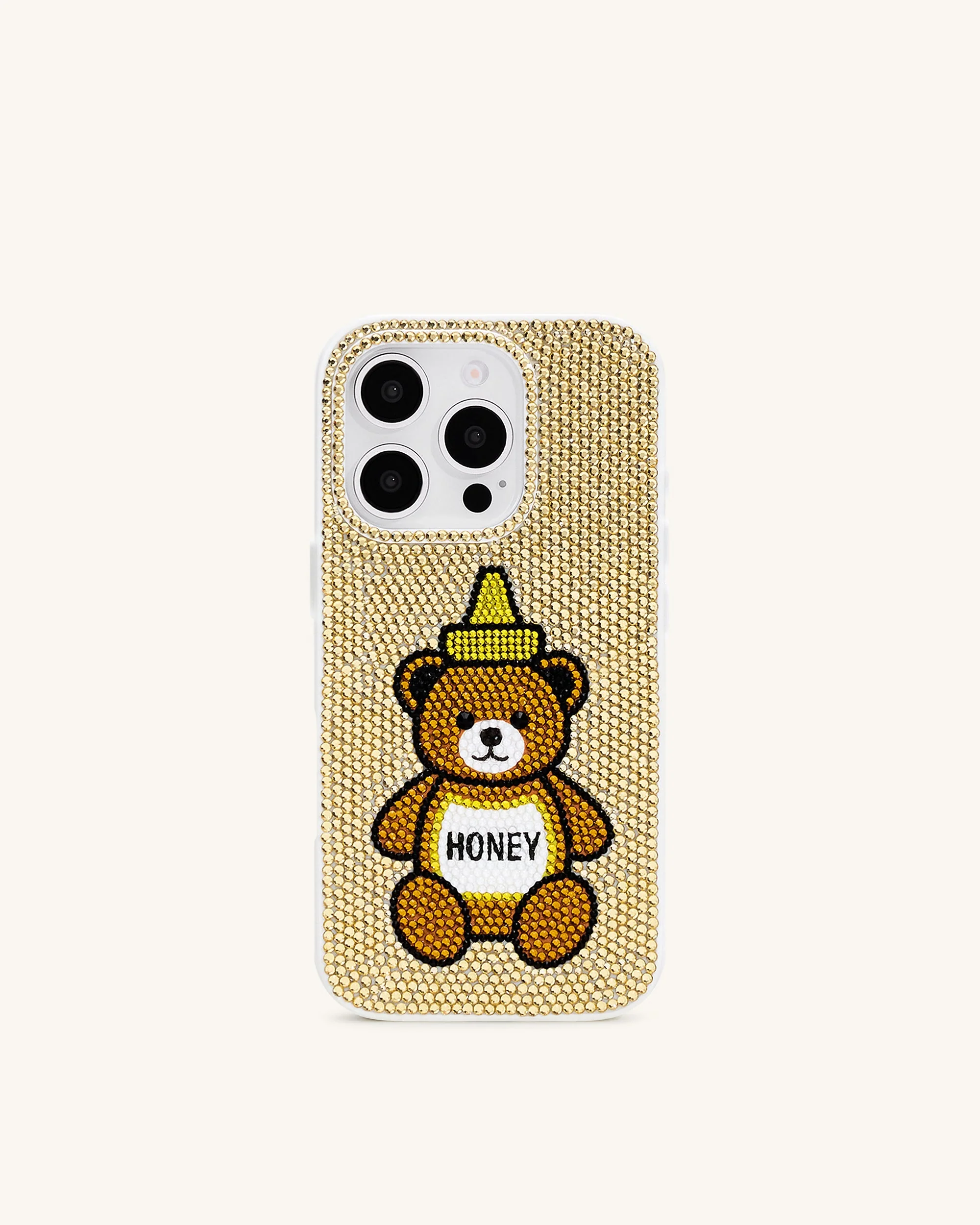Honey Bär Kunstkristall Handyhülle - Neutral