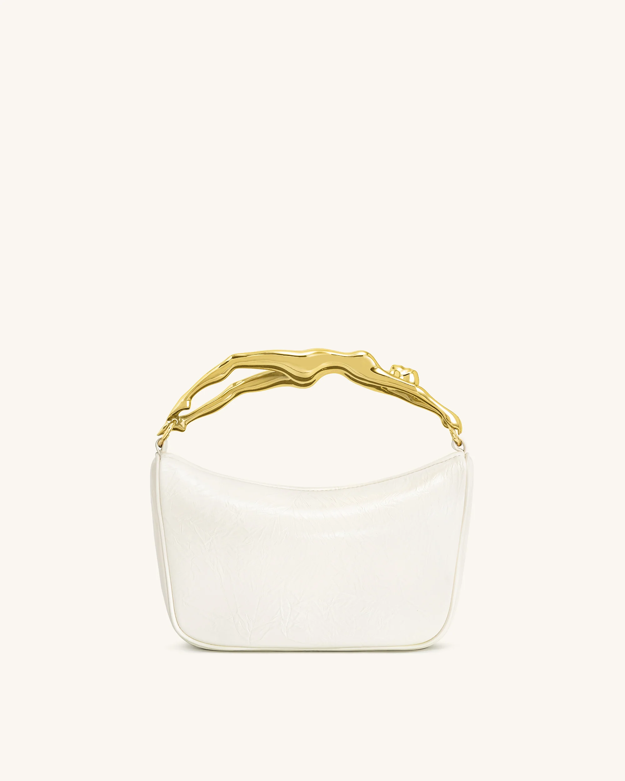 Jenny Handtasche mit Griff in Menschform – Weiß - Image 4