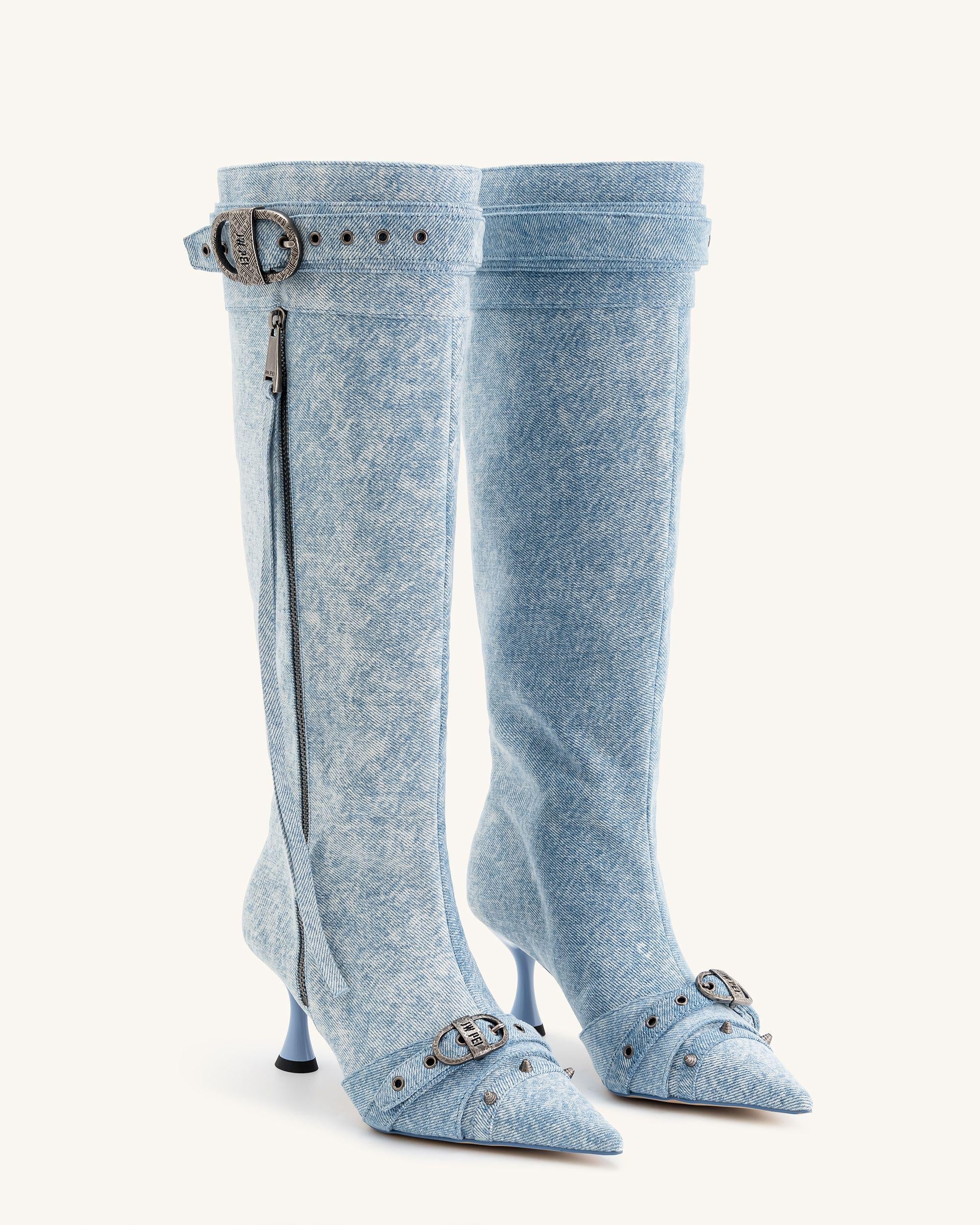Nico Denim Stiefel - Blau - Image 2