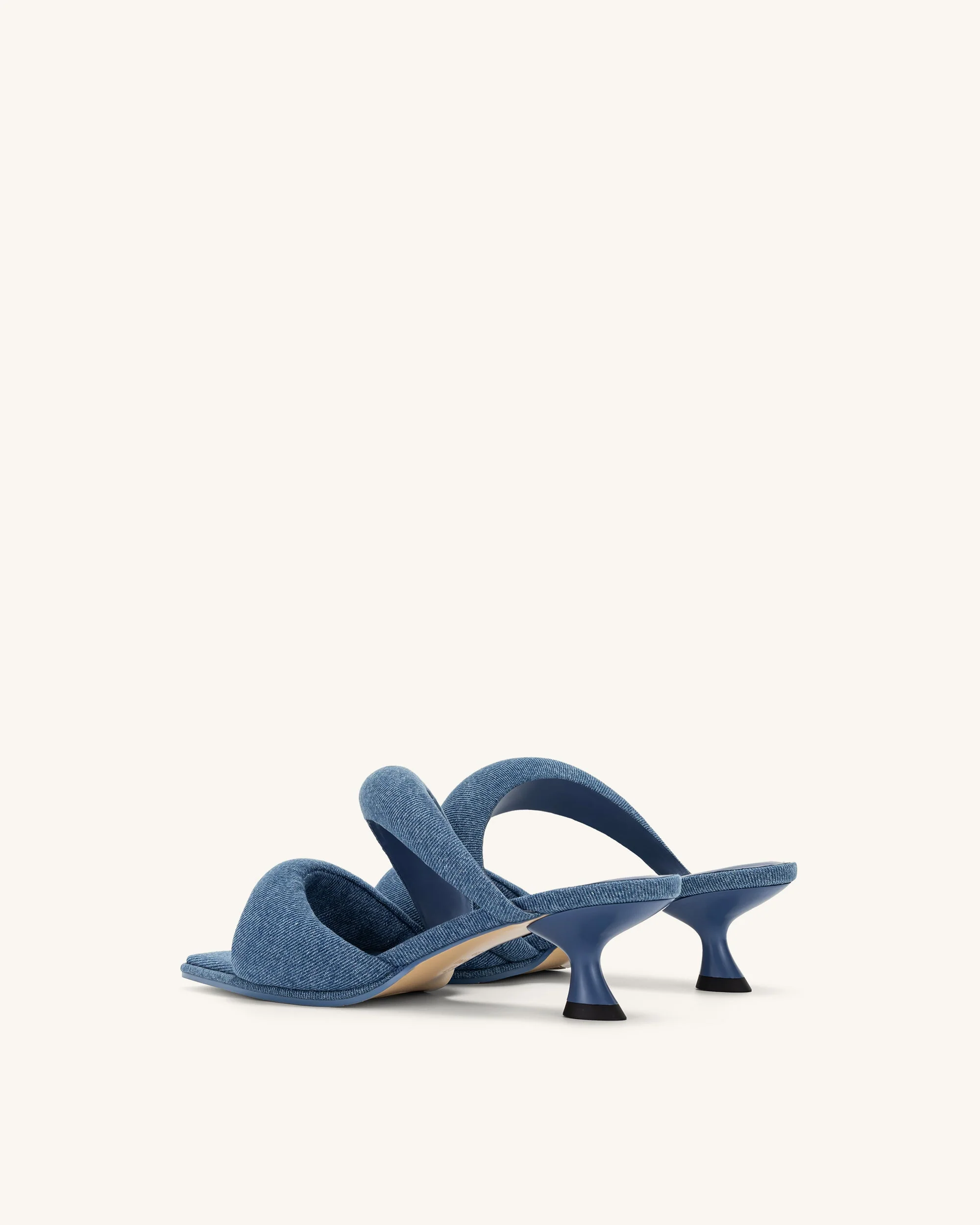 JW PEI Damen Sara Pantolette Denim - Blau - Image 5