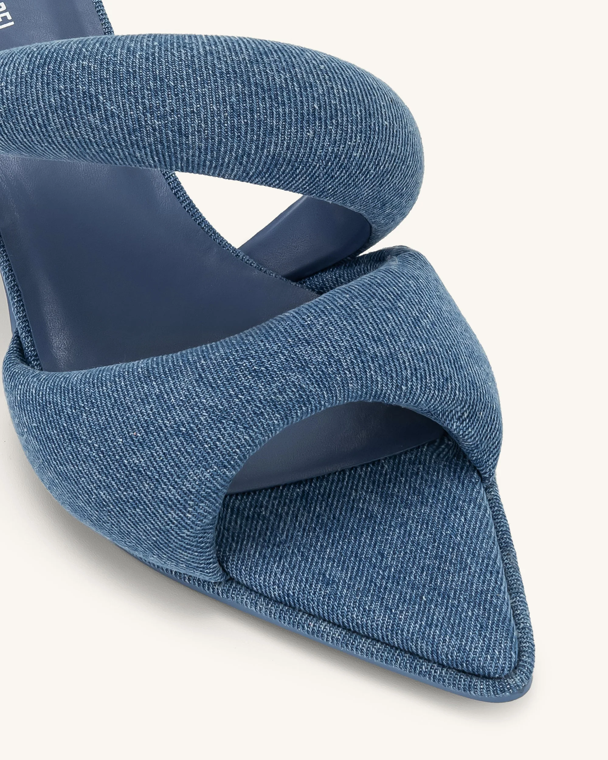 JW PEI Damen Sara Pantolette Denim - Blau - Image 6