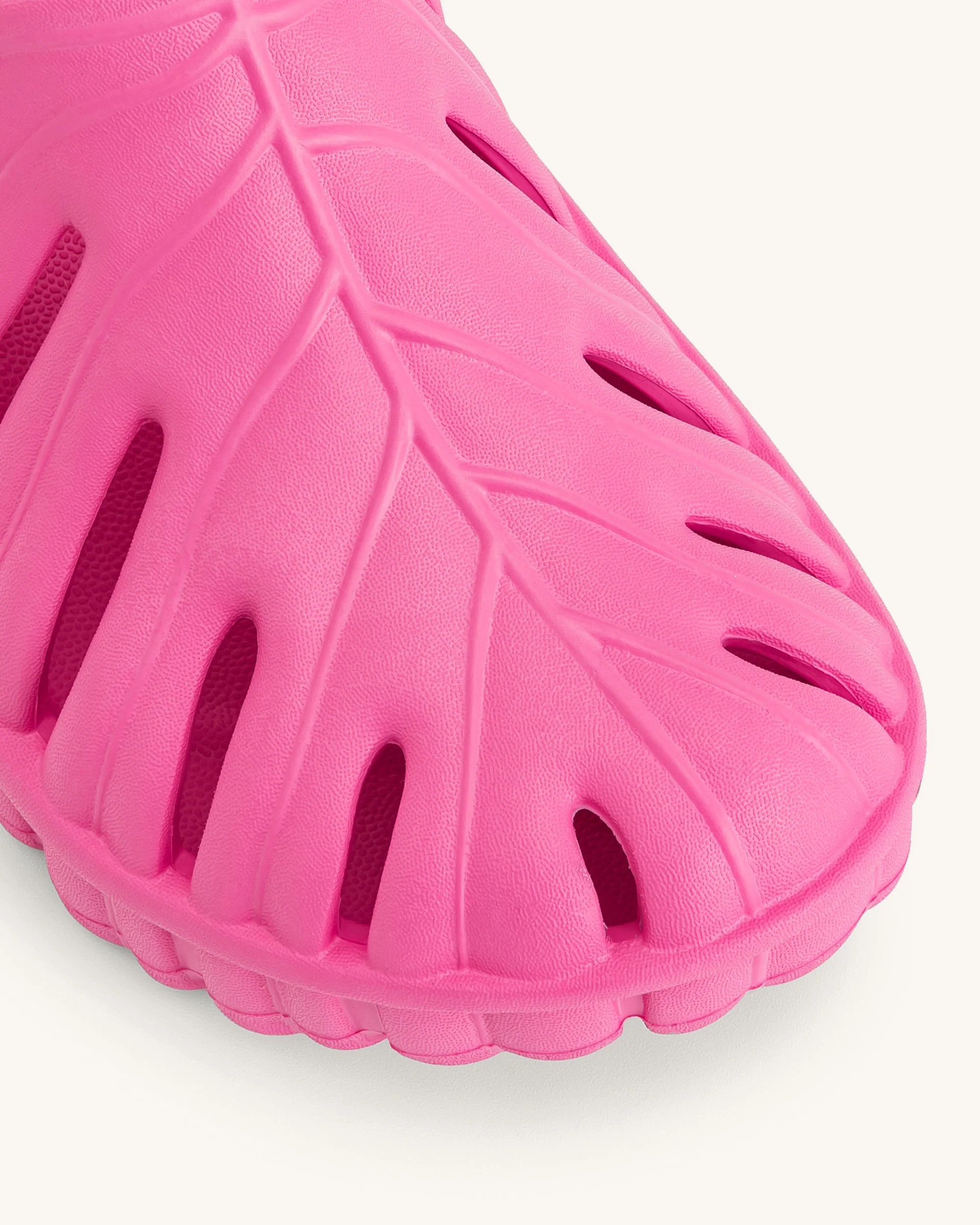 JW PEI Damen Tara Blatt Plattform Clog - Leuchtendes Pink - Image 5