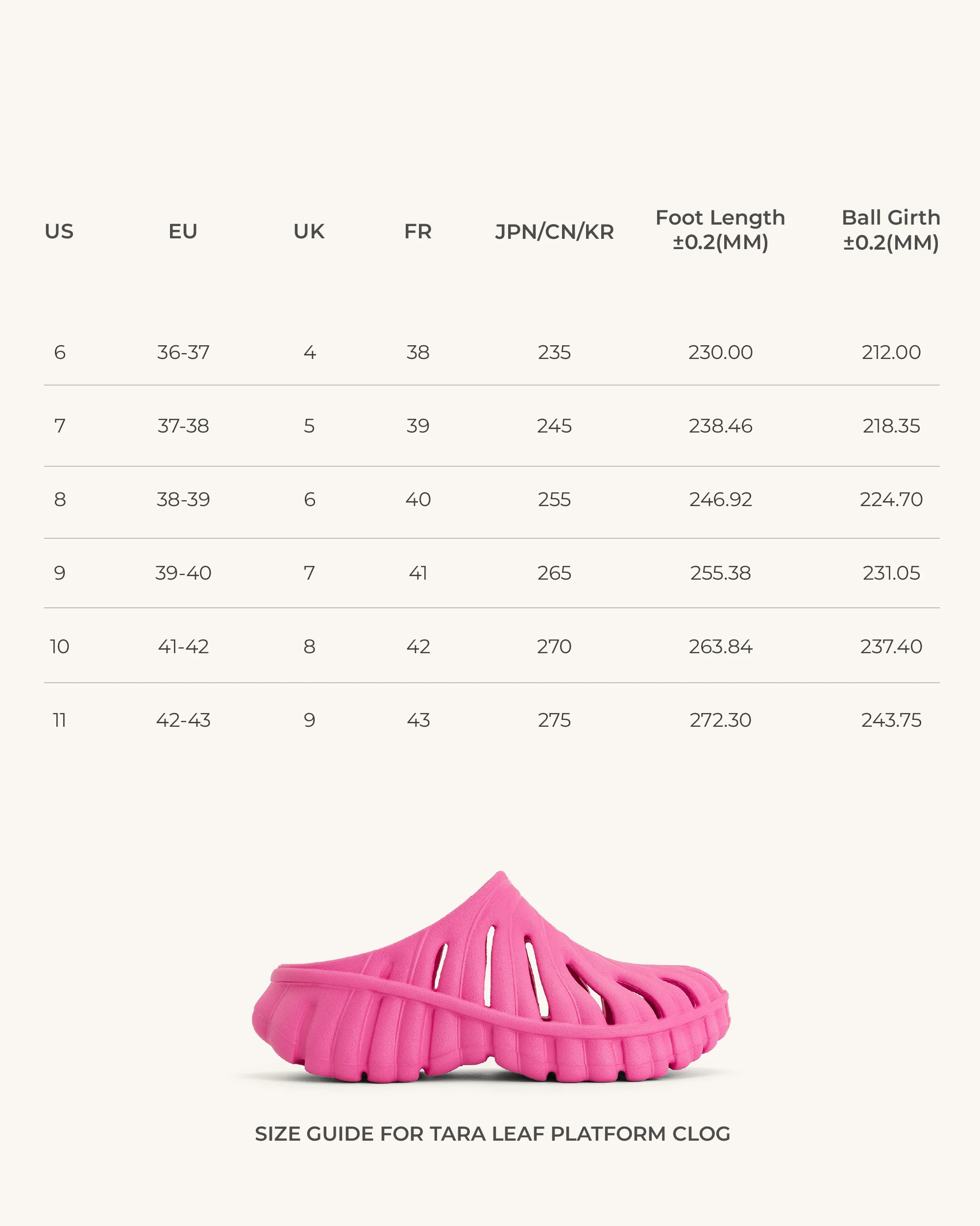 JW PEI Damen Tara Blatt Plattform Clog - Leuchtendes Pink - Image 6