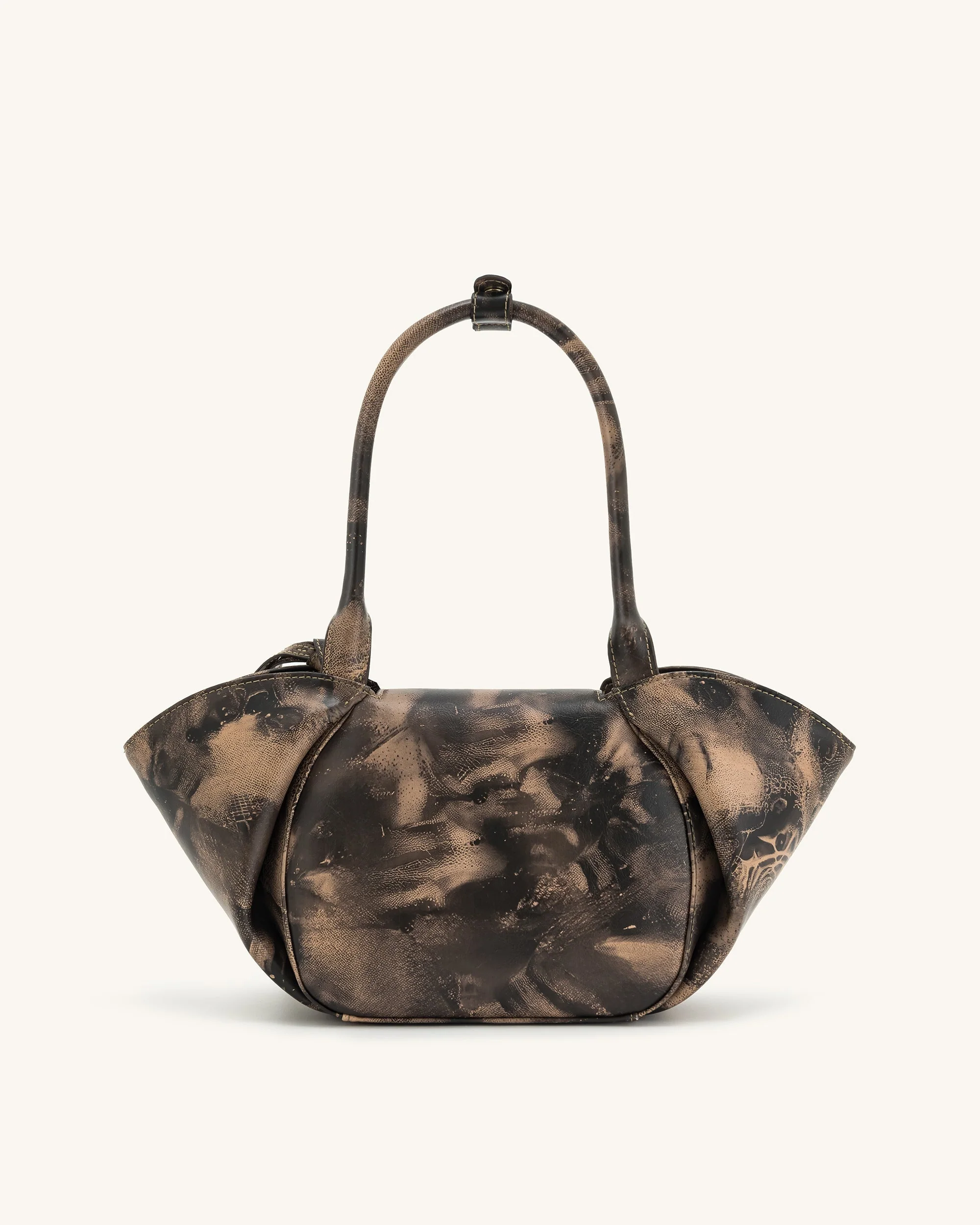 Zoey Pockets Schultertasche - Braun - Image 3
