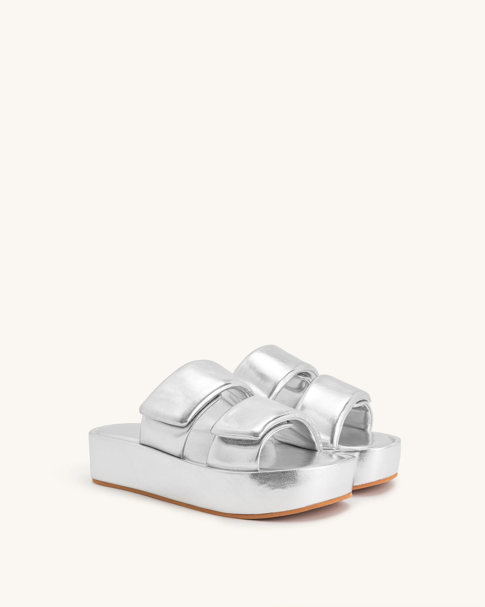 Lexi Metallische Sandale - Silber - Image 3
